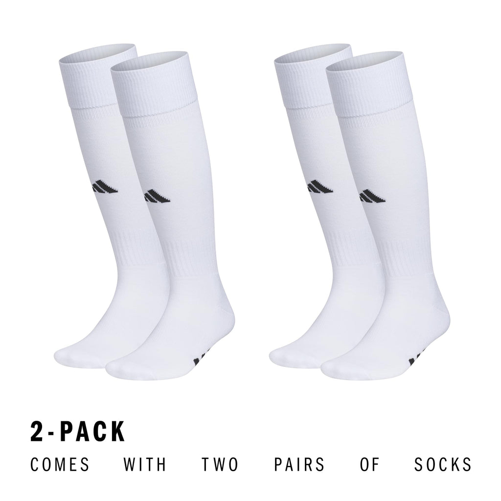adidas Unisex Rivalry Soccer Socks (2 Pairs) Over-the-Calf