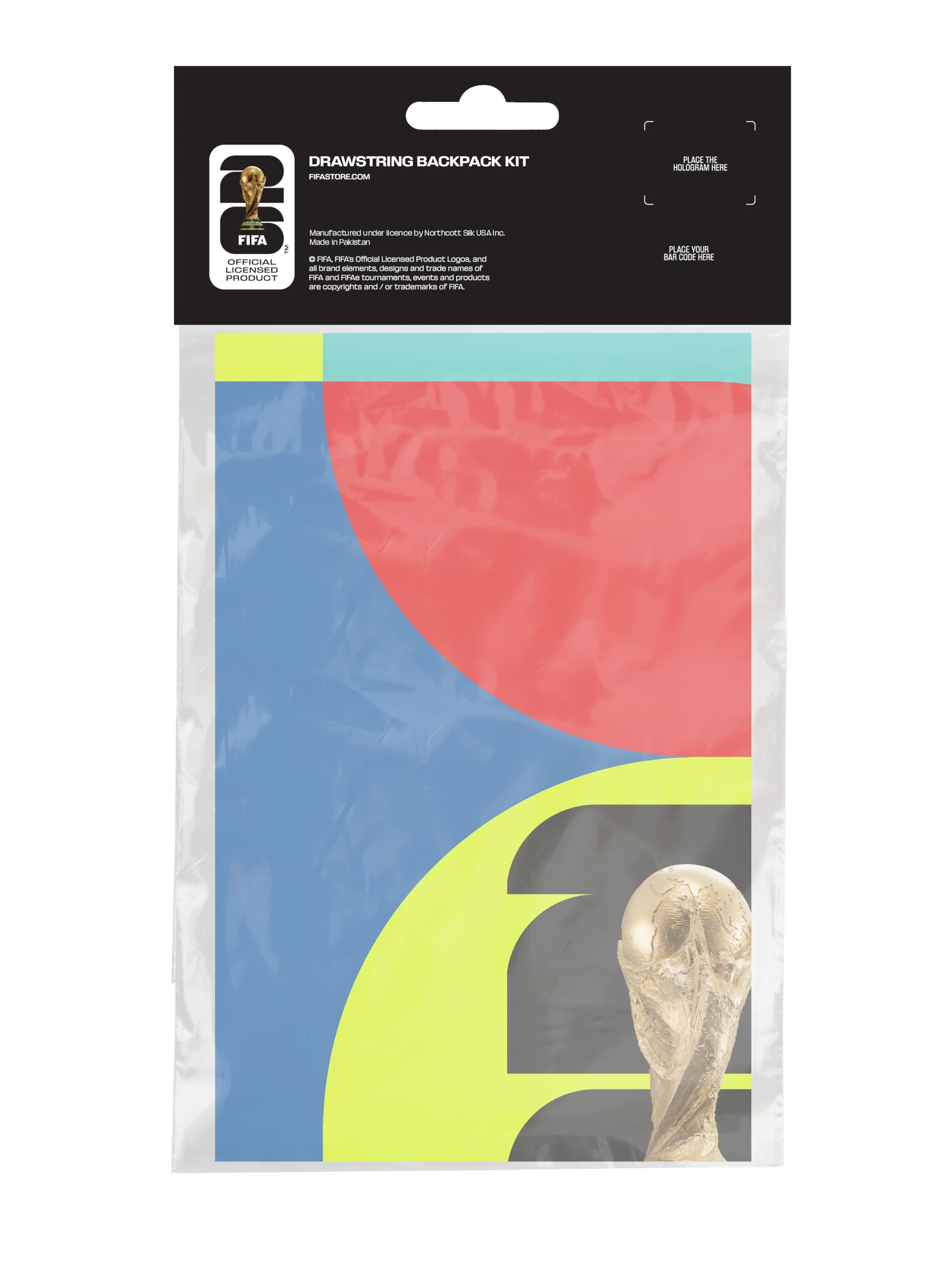 World Cup DIY Drawstring Backpack Kit