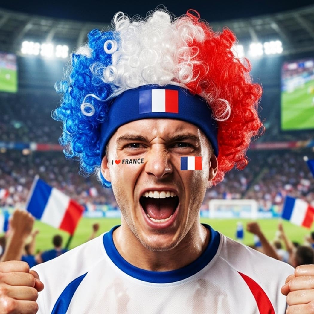 Germany Soccer Fan Wig Set