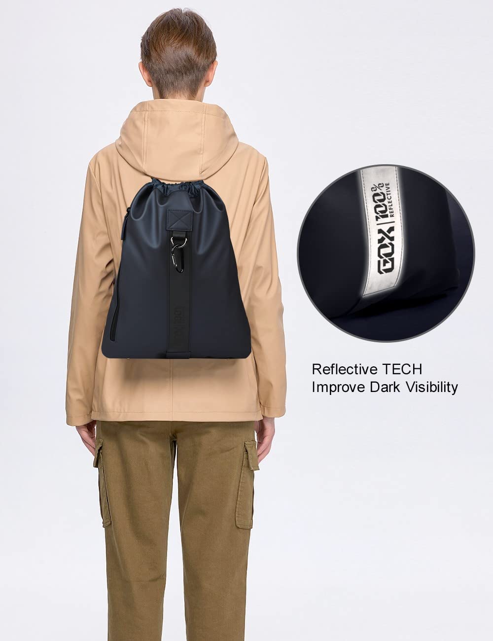 GOX Lightweight Drawstring Sport Bag