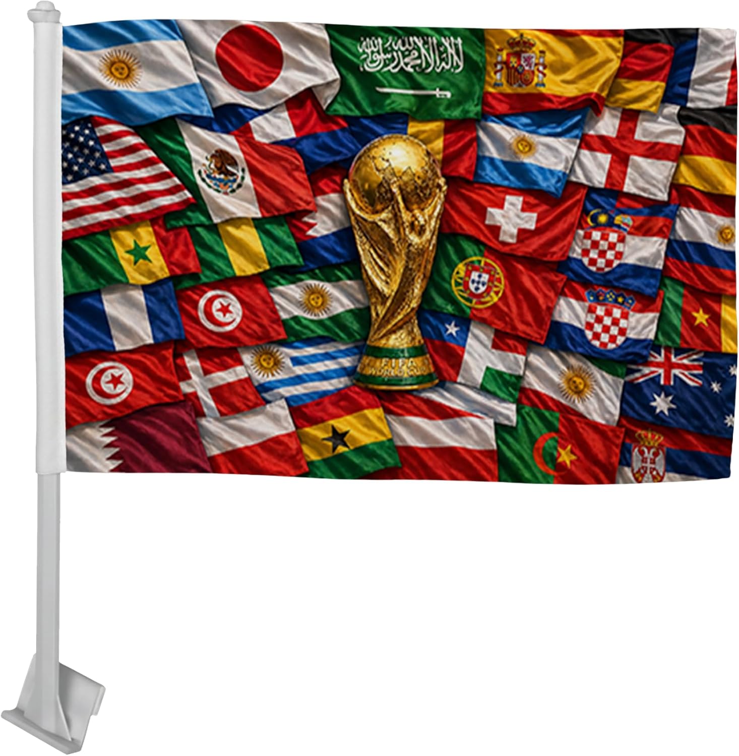 Soccer Feather Flag Banner