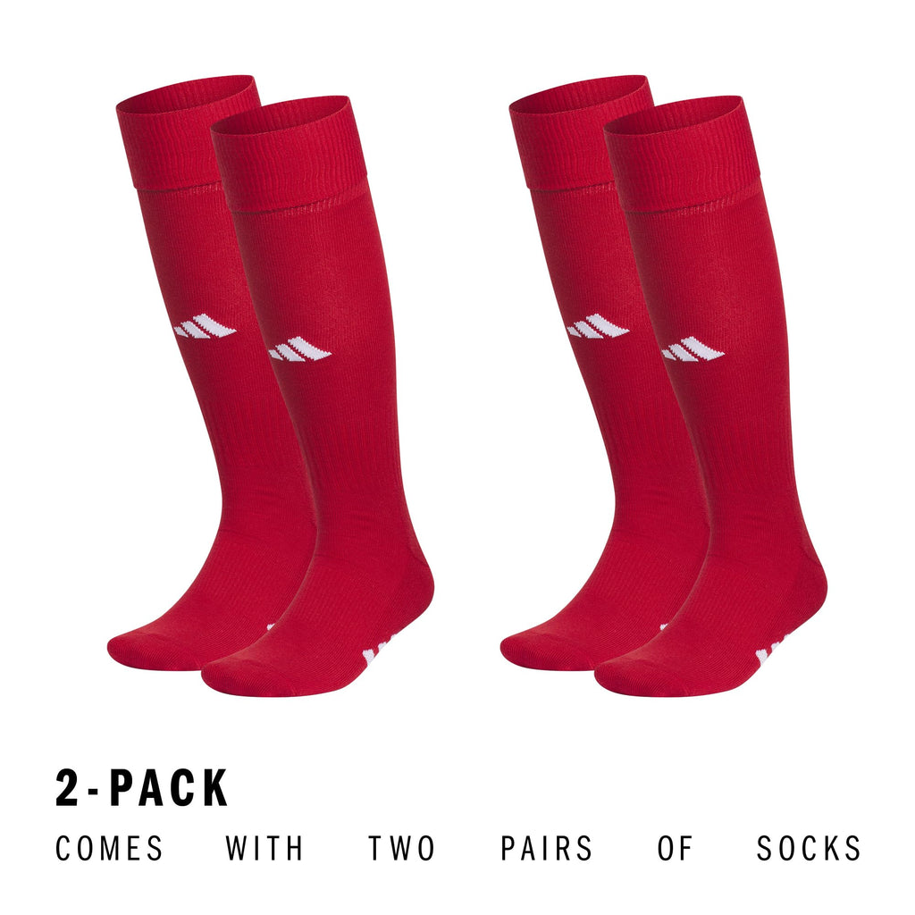 adidas Unisex Rivalry Soccer Socks (2 Pairs) Over-the-Calf