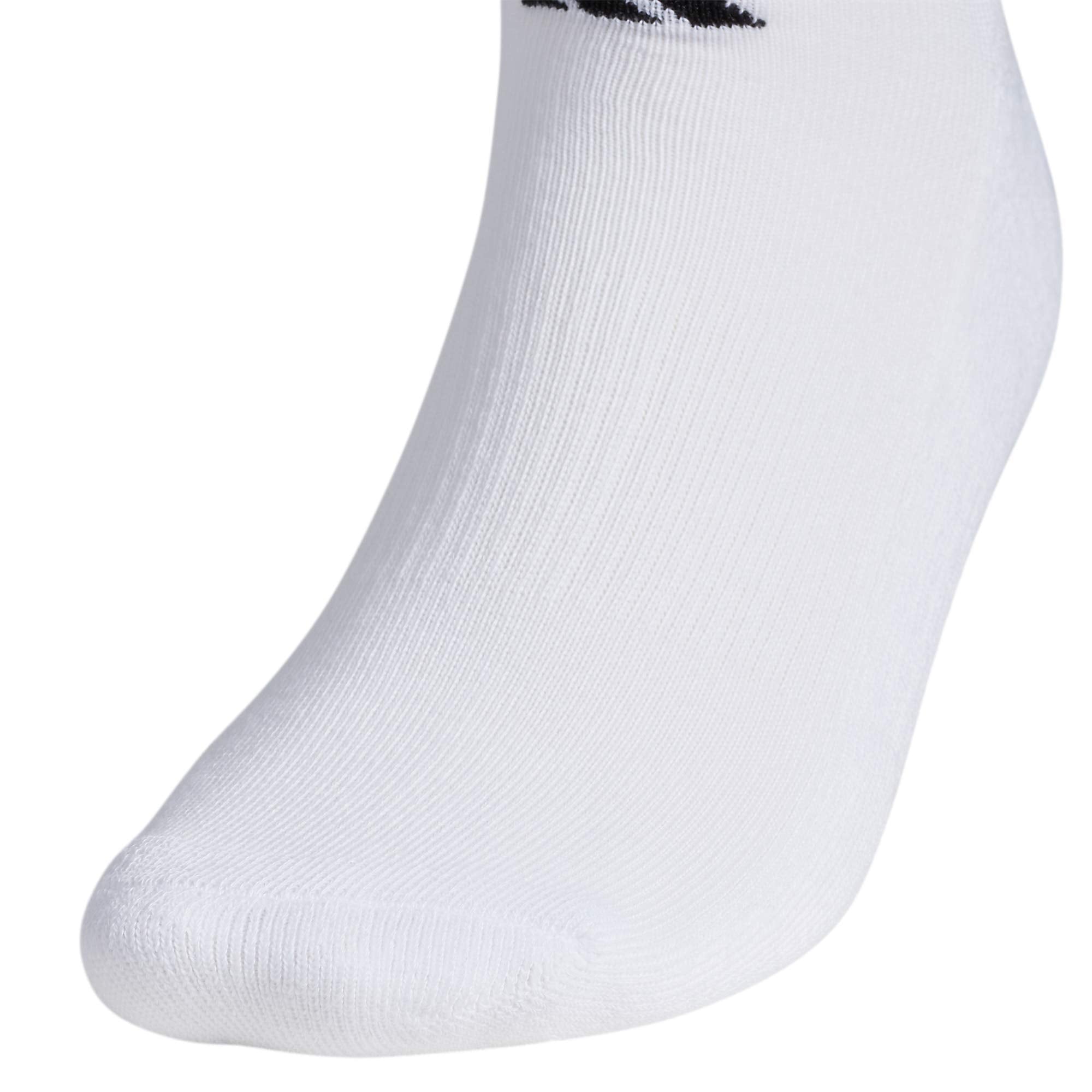 adidas Men's Athletic Cushioned No Show Socks (6 Pairs) Durable & Comfortable