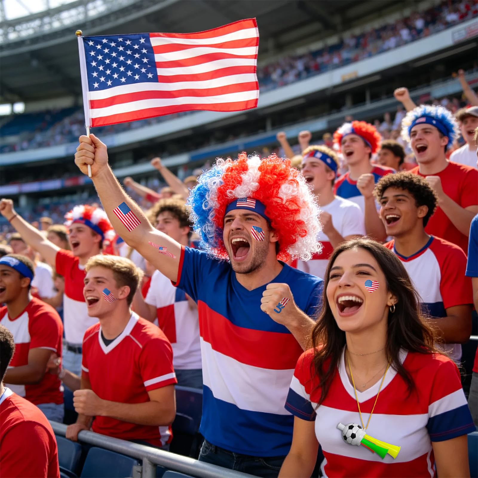 Soccer Fan Gear Set