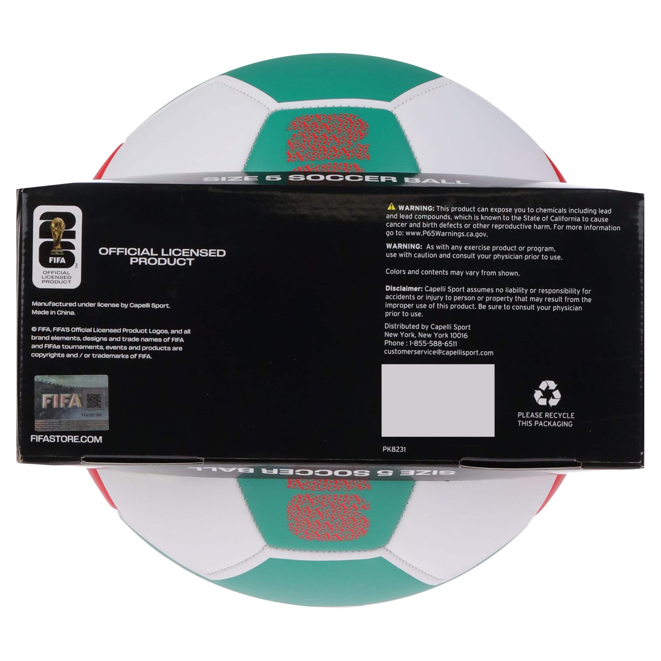 Capelli Sport Club World Cup Soccer Ball
