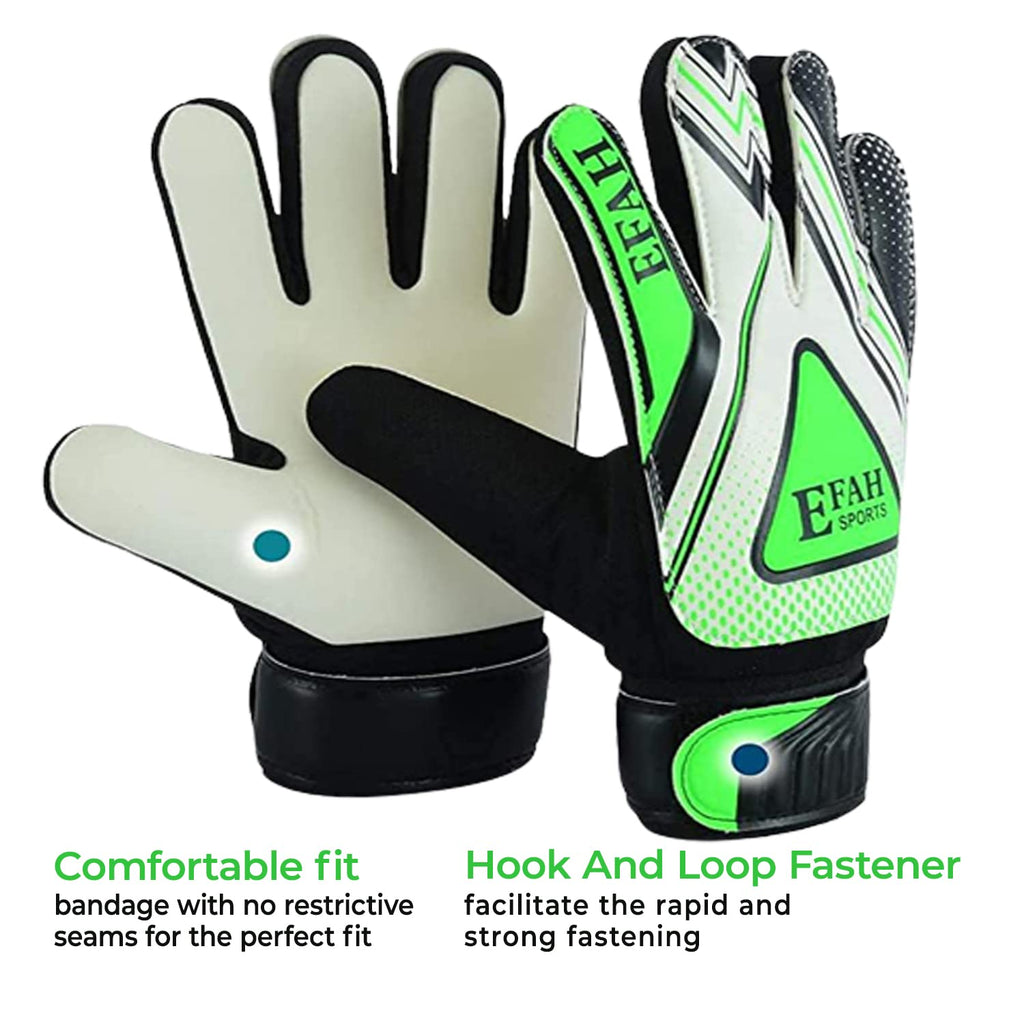 Soccer Goalie Goalkeeper Gloves for Kids Boys Children Football Gloves with Strong Grips Palms