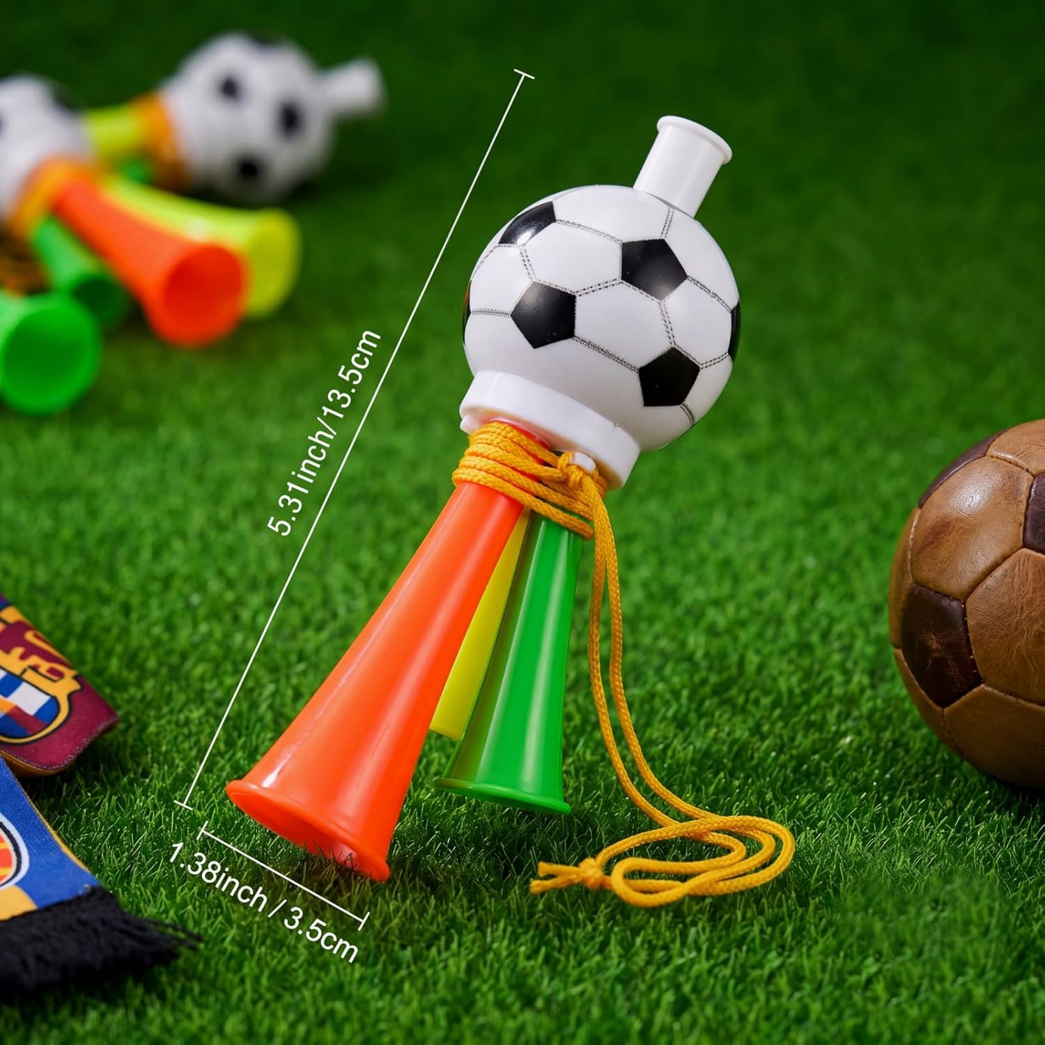24-Pack Soccer Stadium Horns