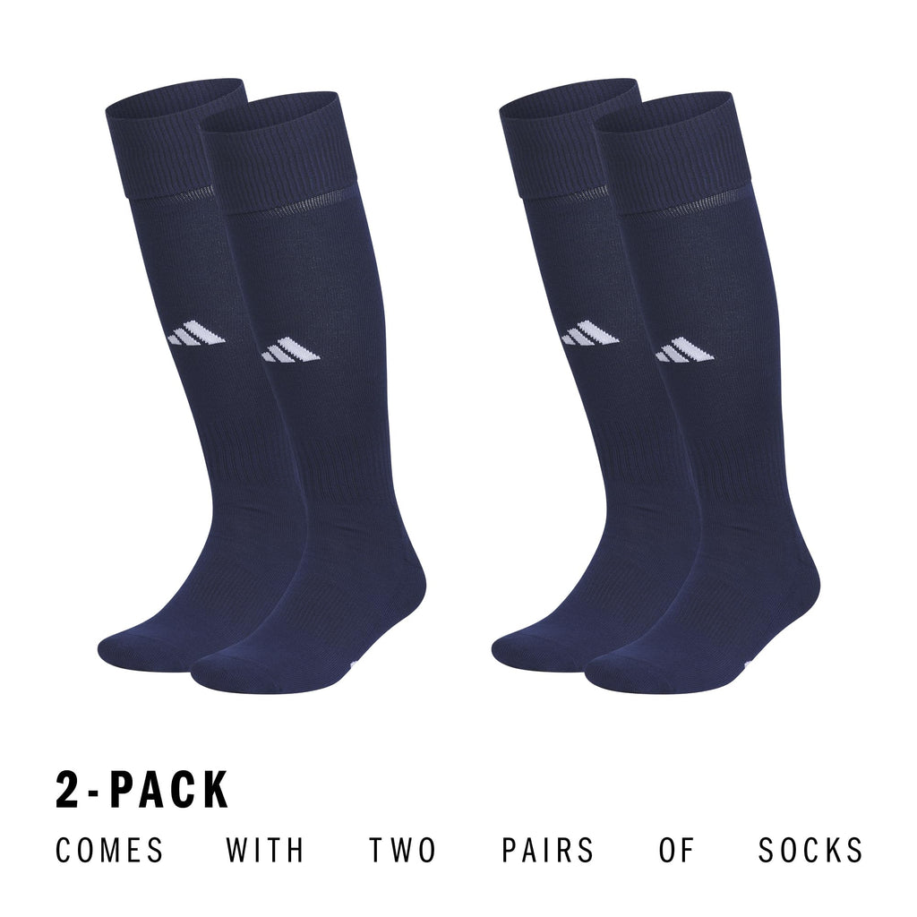 adidas Unisex Rivalry Soccer Socks (2 Pairs) Over-the-Calf