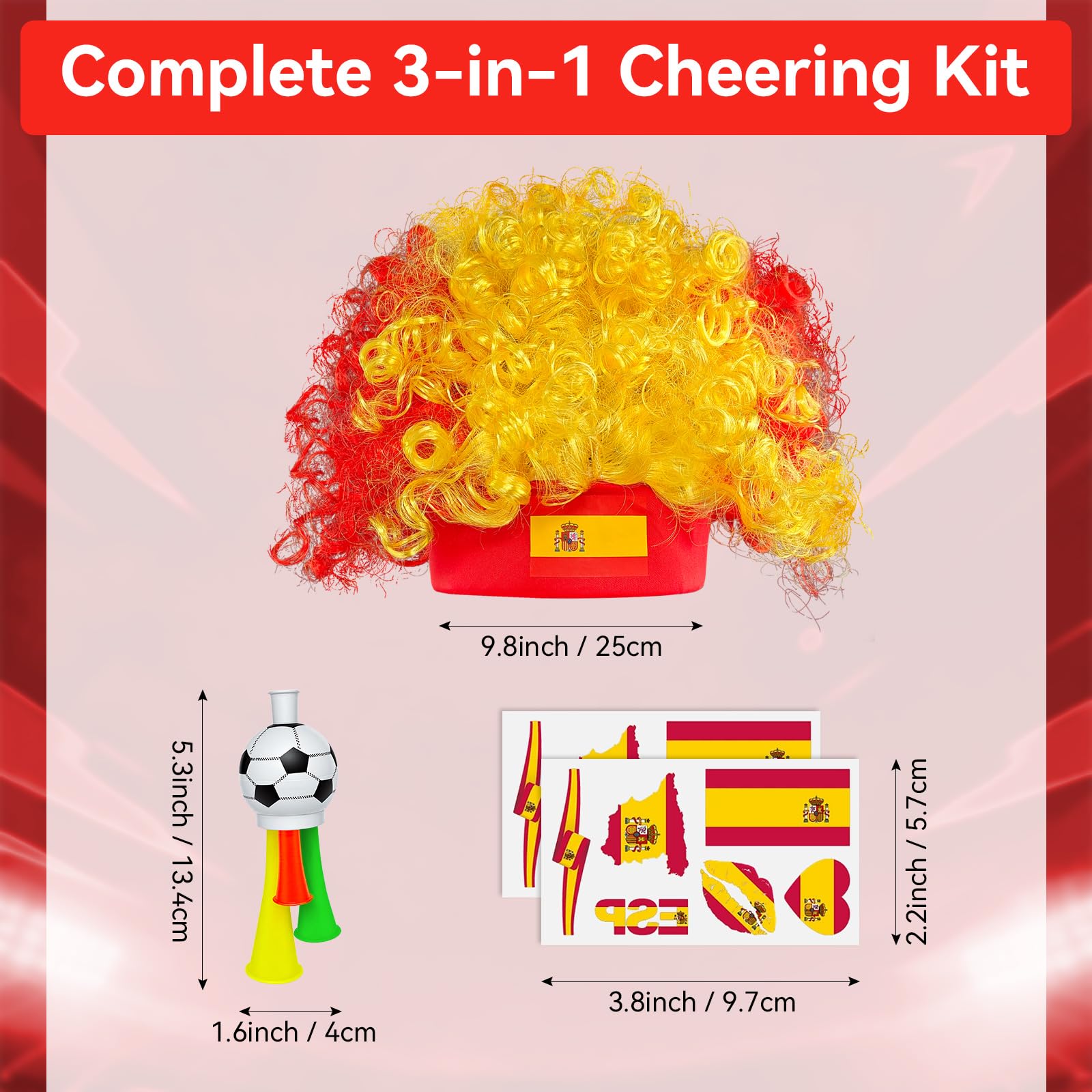 Soccer Fan Gear Set