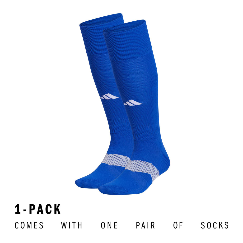 adidas Unisex Metro Soccer Socks or Calf Sleeves (1 Pair) Over-the-Calf