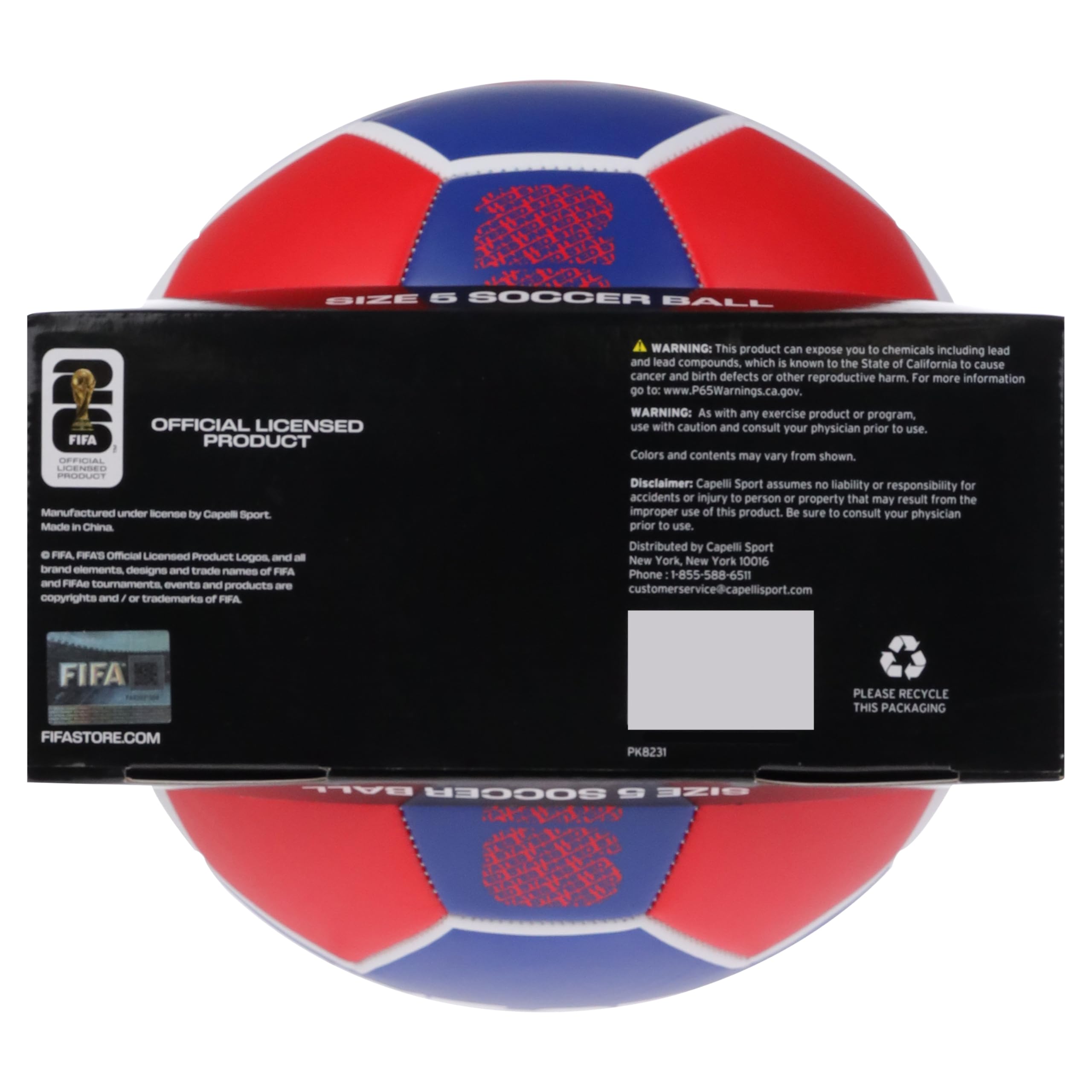 Capelli Sport Club World Cup Soccer Ball