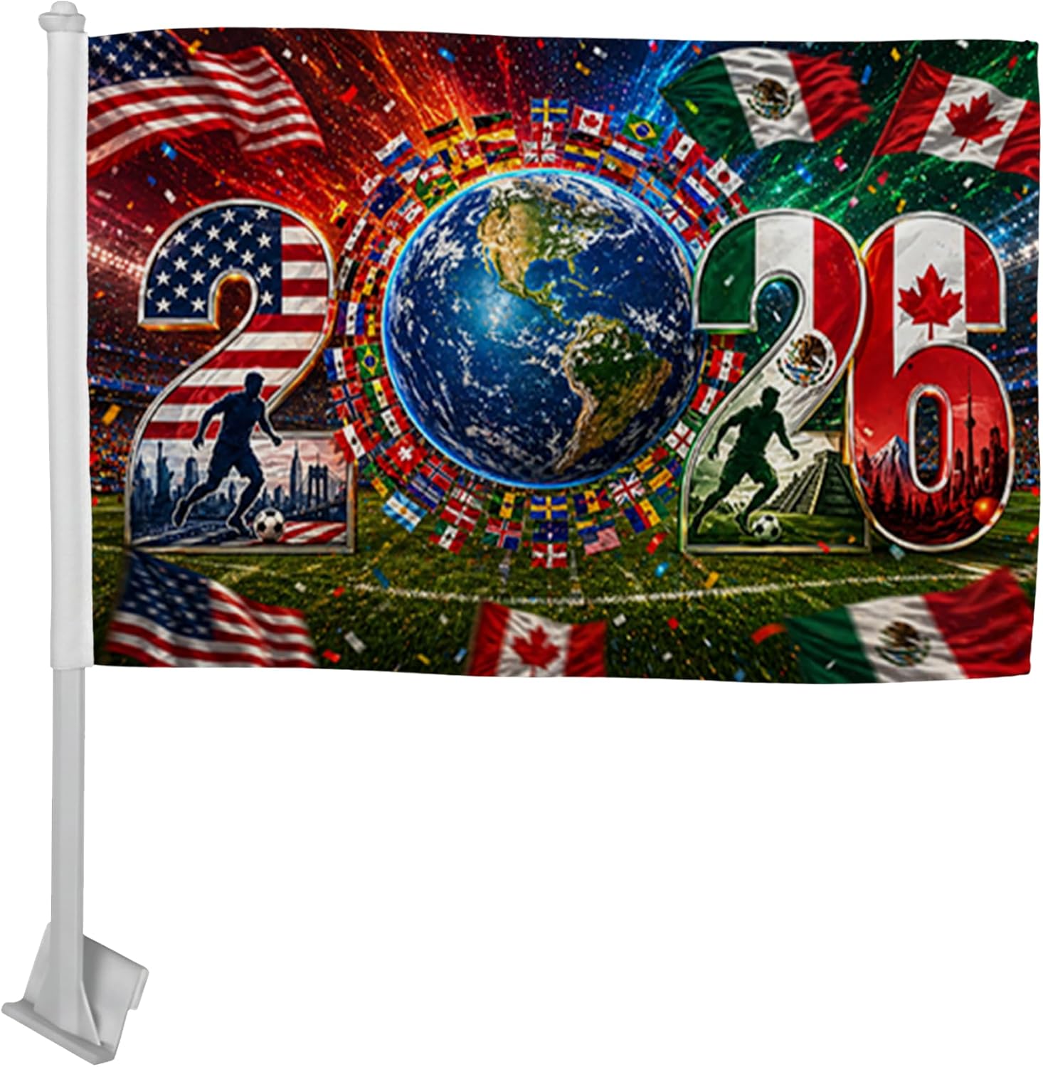 Soccer Feather Flag Banner
