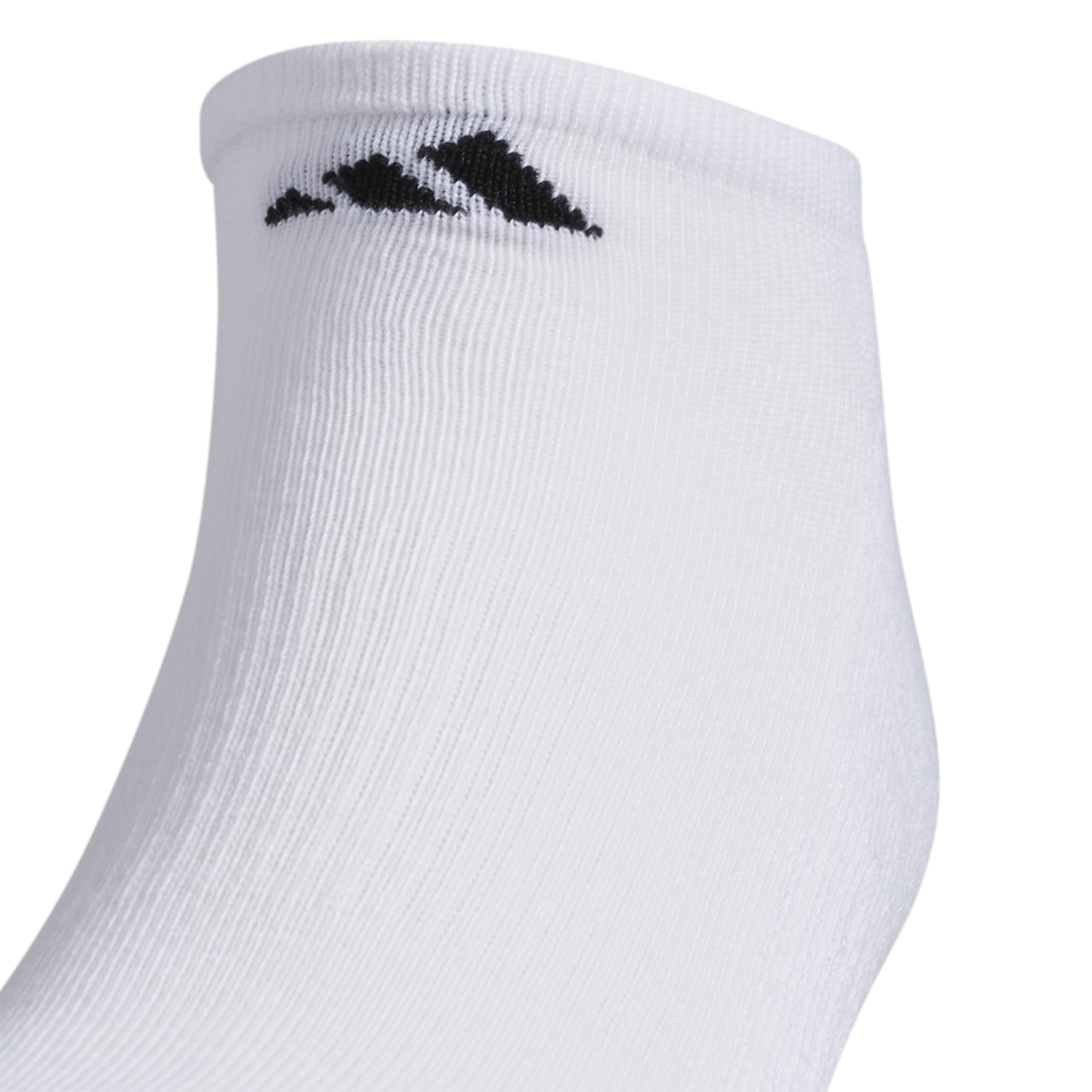 adidas Men's Athletic Cushioned No Show Socks (6 Pairs) Durable & Comfortable