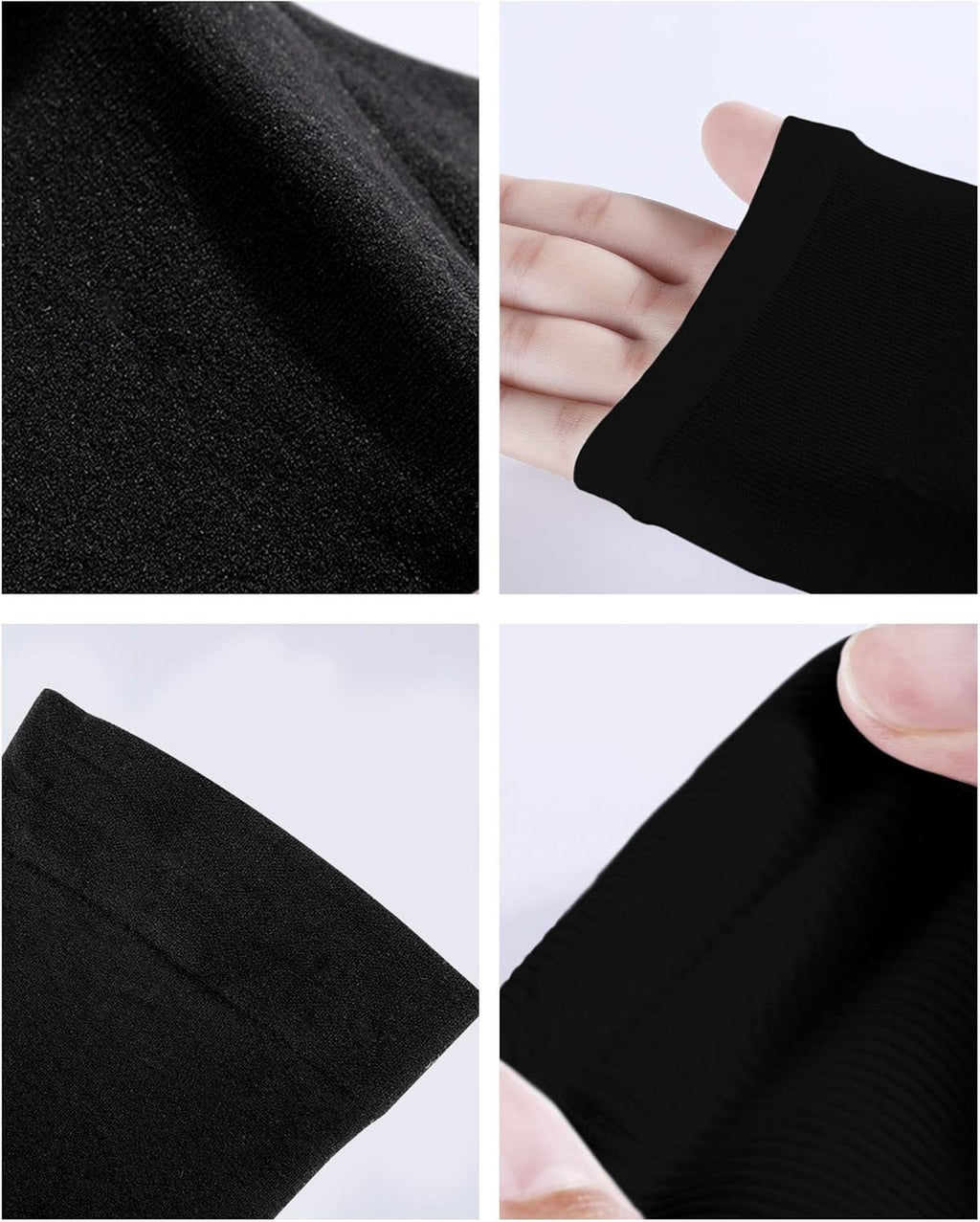 Bememo 10 Pairs Arm Sleeves UV Sun Protection Arm Sleeves Unisex Long Arm Cooling Cover Sleeve for Women Men Sports Workouts Tattoo Cover up