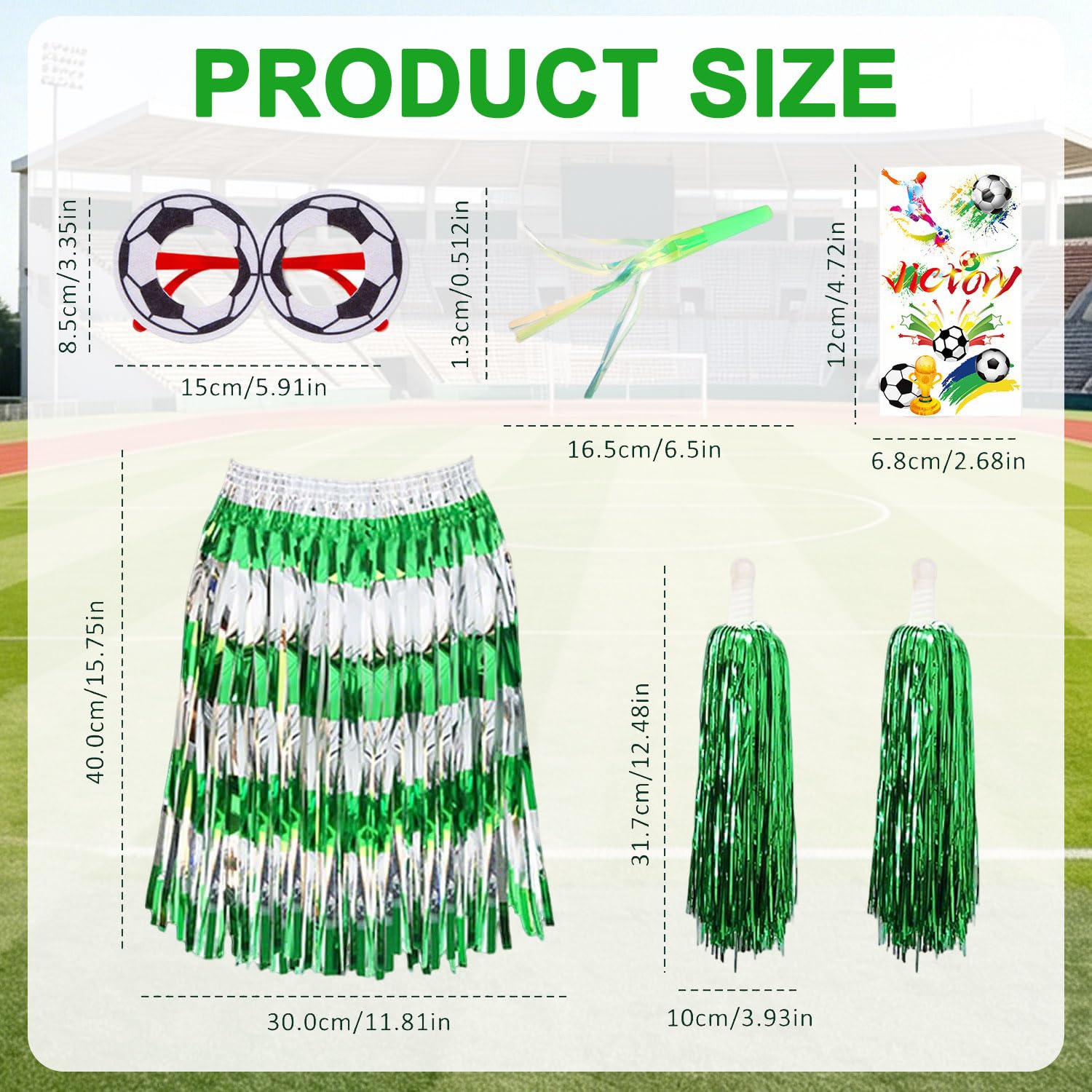 2026 Soccer Cheering Props Kit