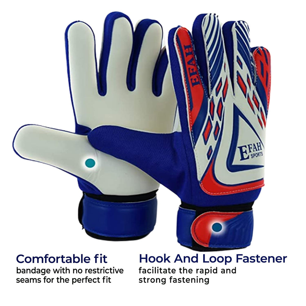 Soccer Goalie Goalkeeper Gloves for Kids Boys Children Football Gloves with Strong Grips Palms