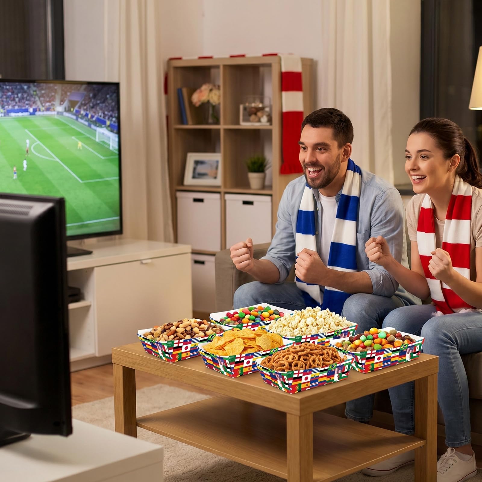 World Cup Soccer Party Food Trays