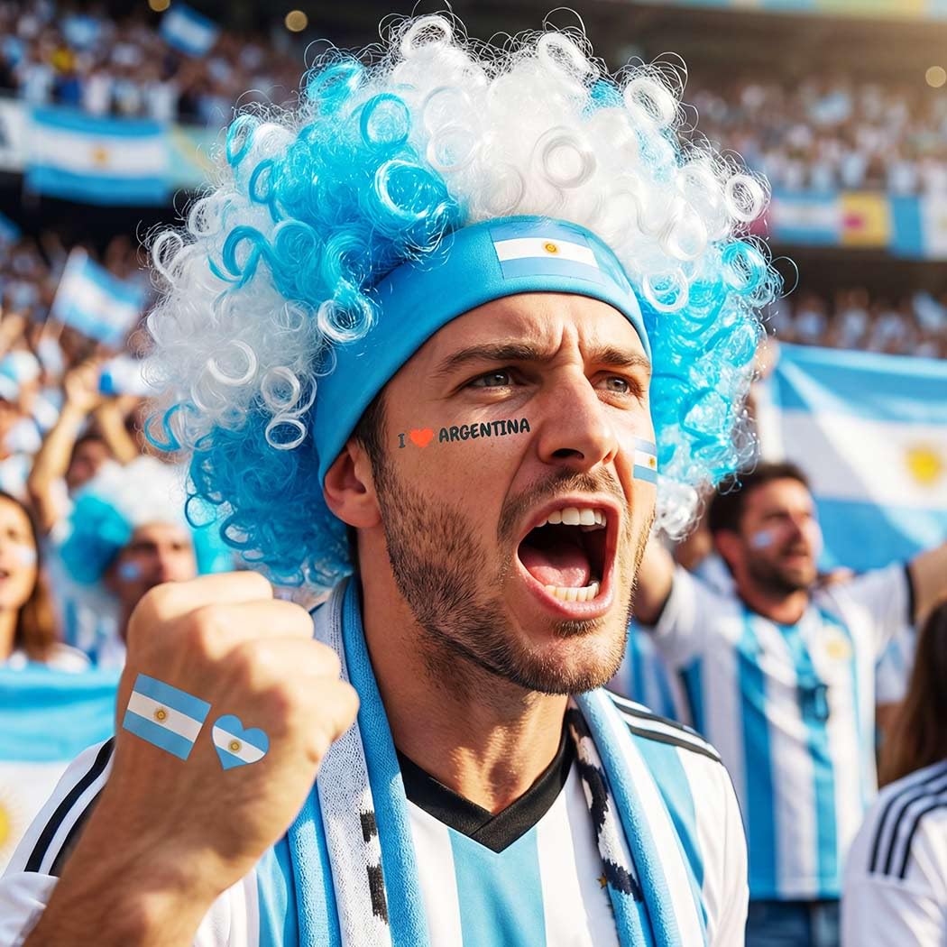 Germany Soccer Fan Wig Set