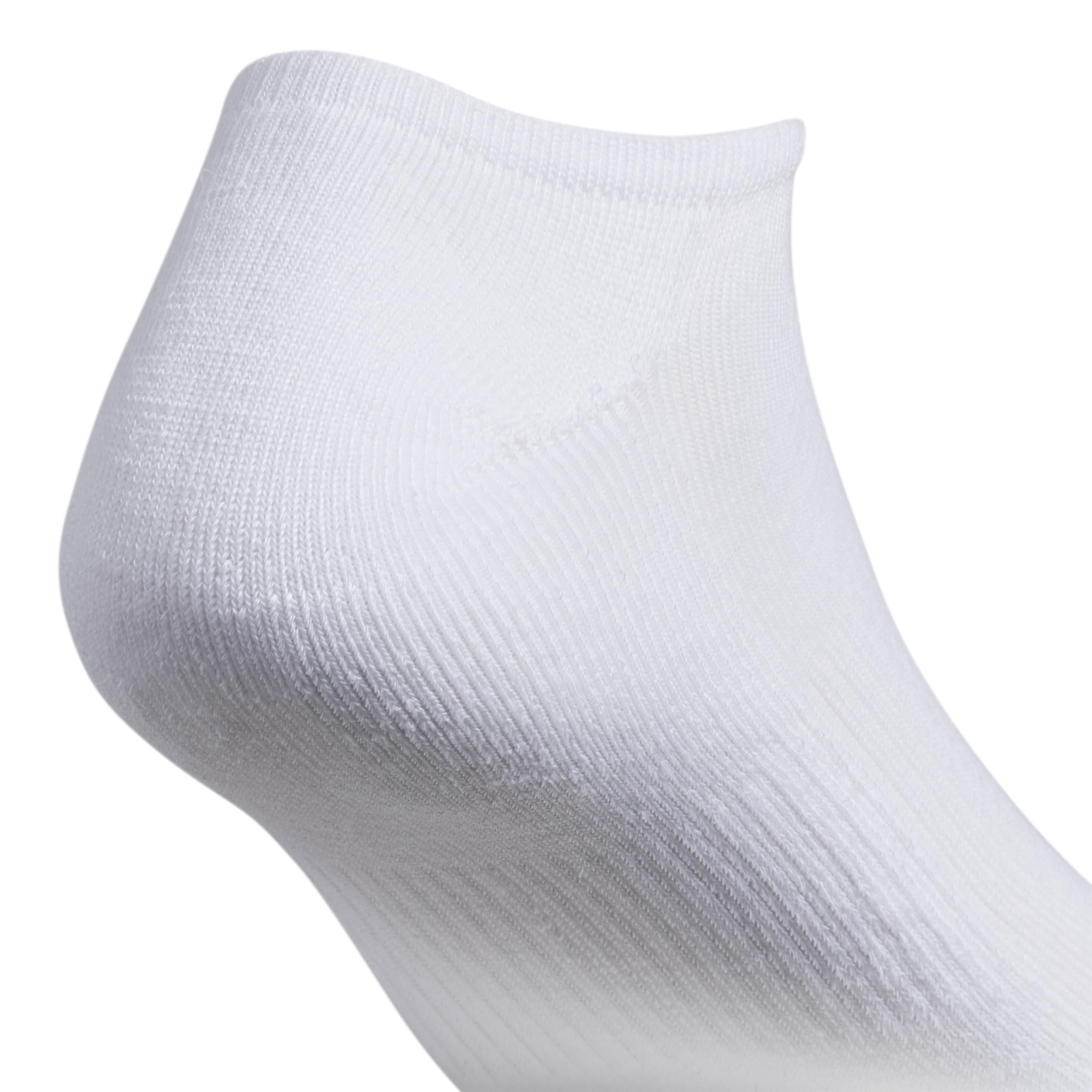 adidas Men's Athletic Cushioned No Show Socks (6 Pairs) Durable & Comfortable