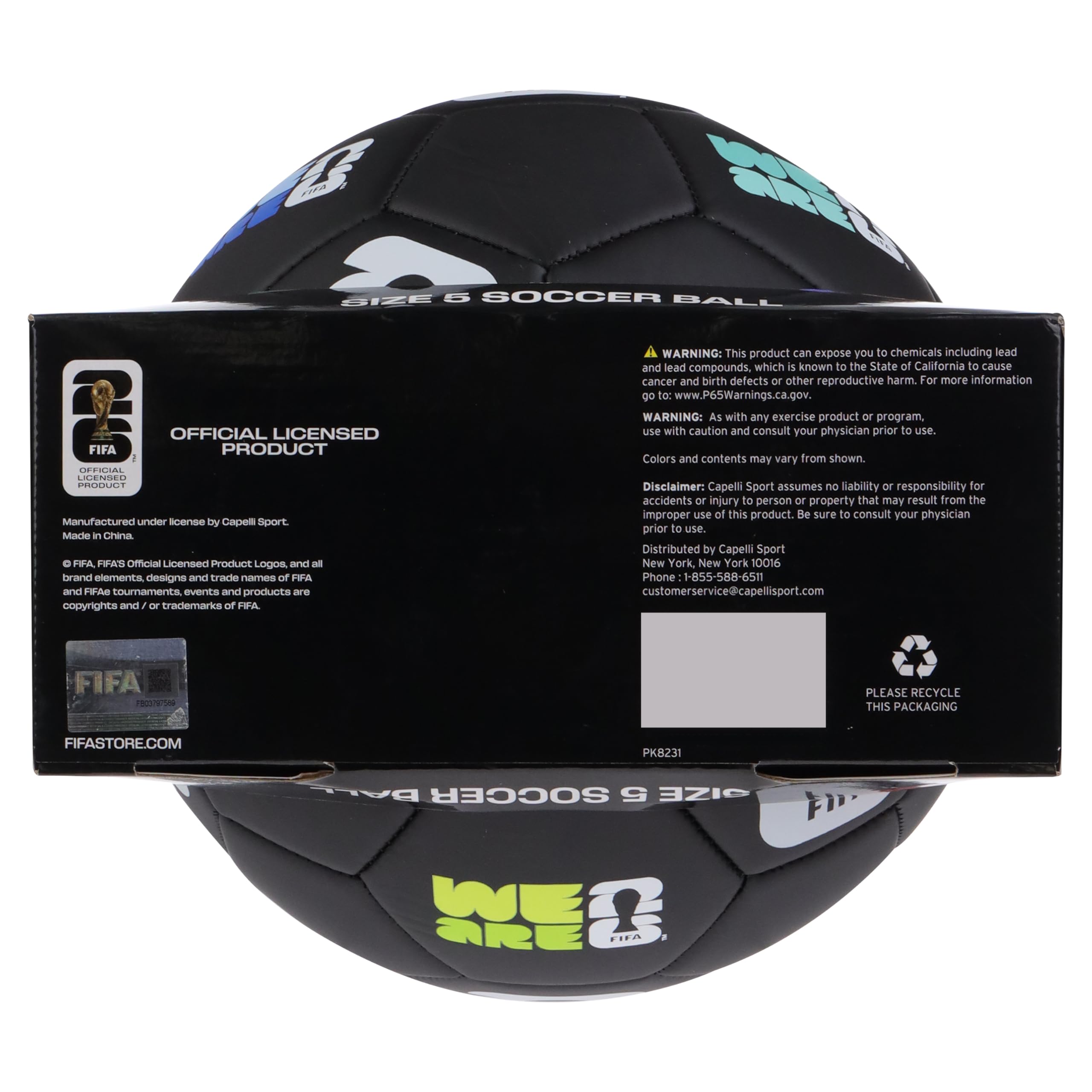 Capelli Sport Club World Cup Soccer Ball