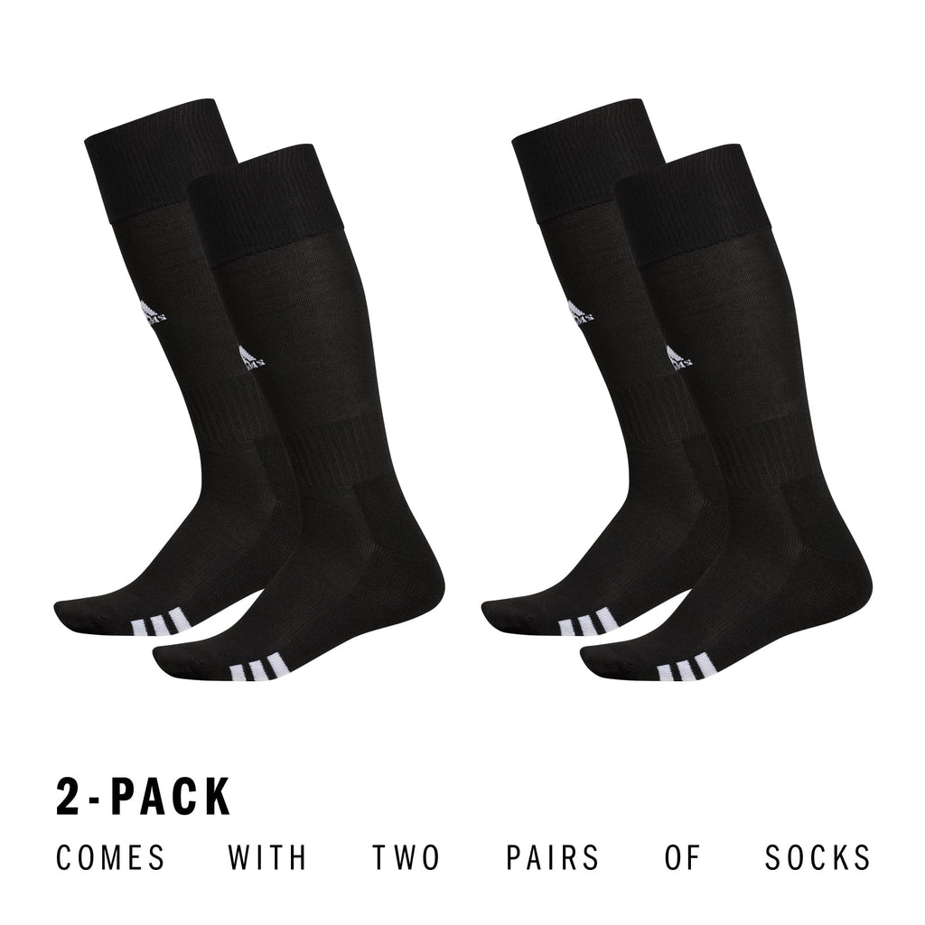 adidas Unisex Rivalry Soccer Socks (2 Pairs) Over-the-Calf