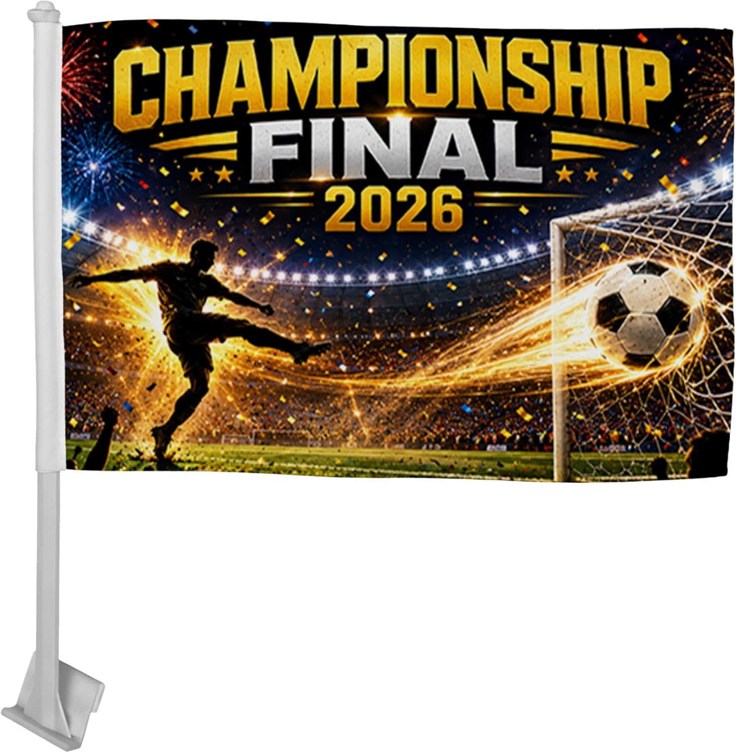 Soccer Feather Flag Banner
