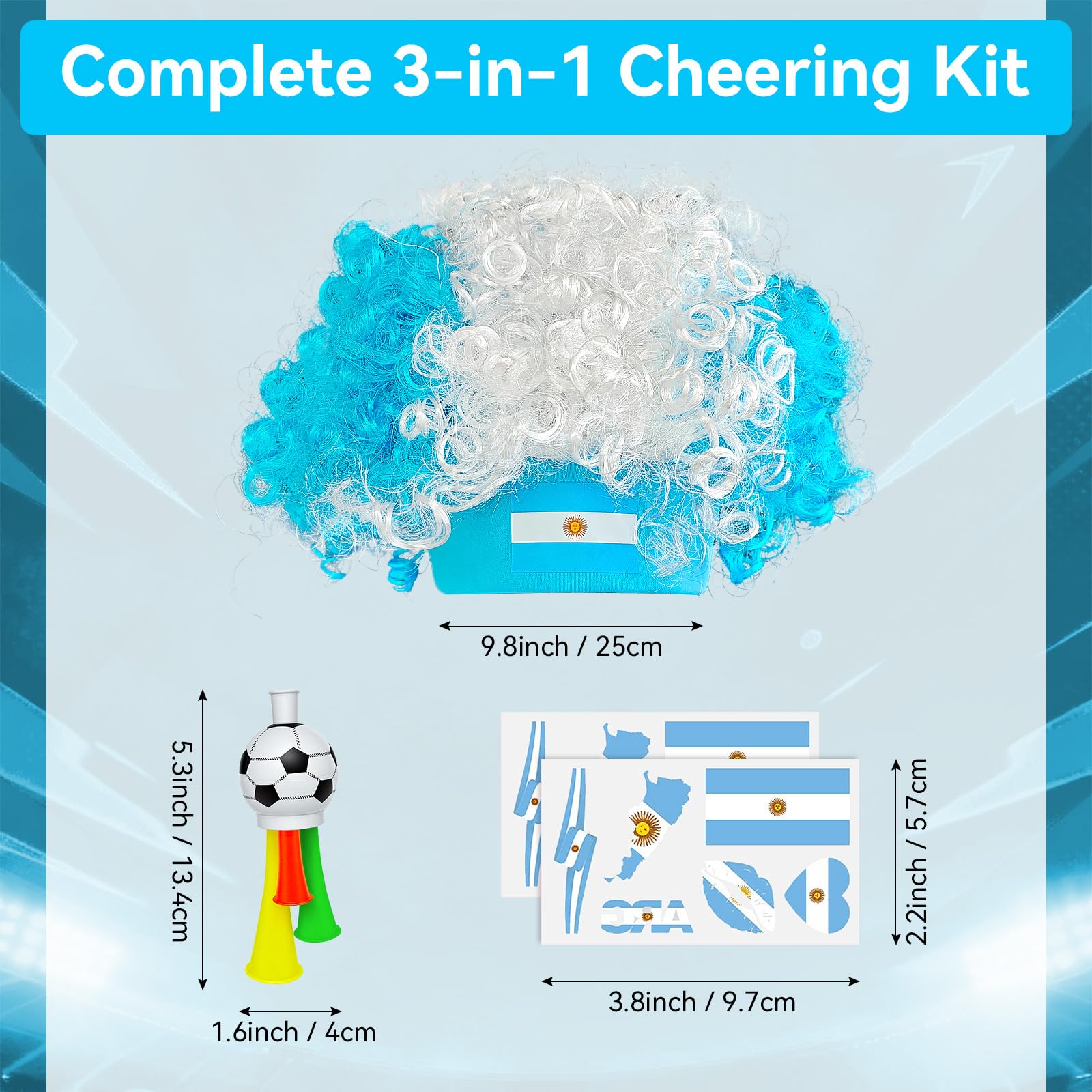Soccer Fan Gear Set