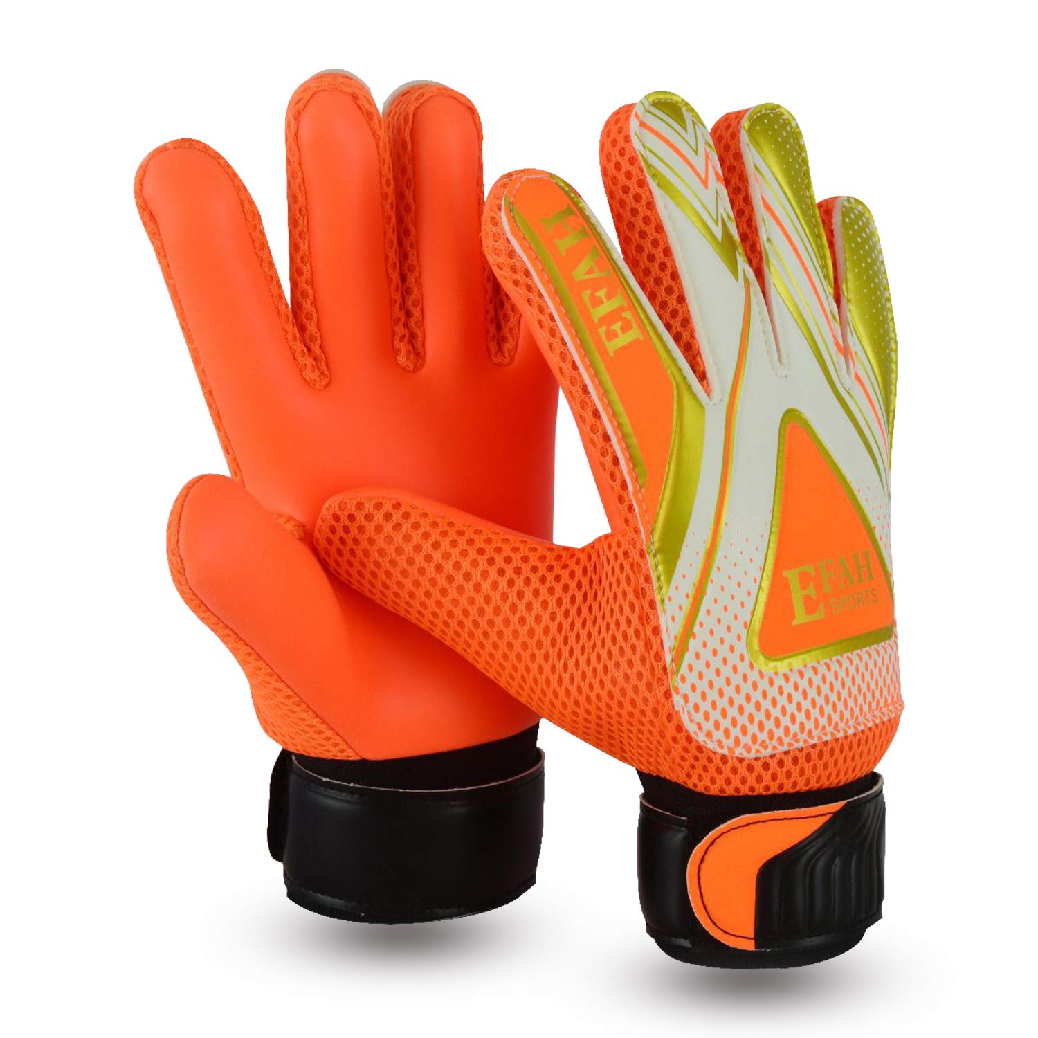 Soccer Goalie Goalkeeper Gloves for Kids Boys Children Football Gloves with Strong Grips Palms