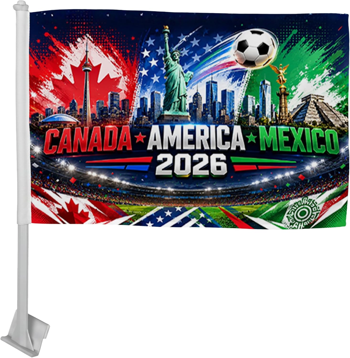 Soccer Feather Flag Banner
