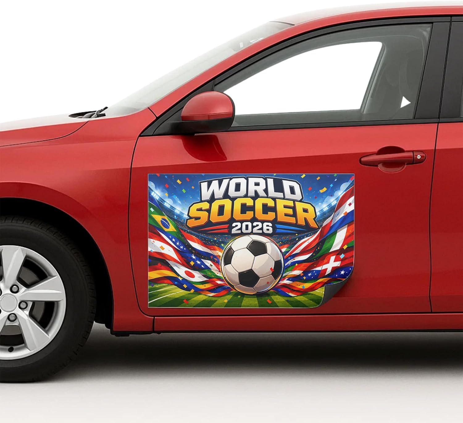 Soccer Feather Flag Banner