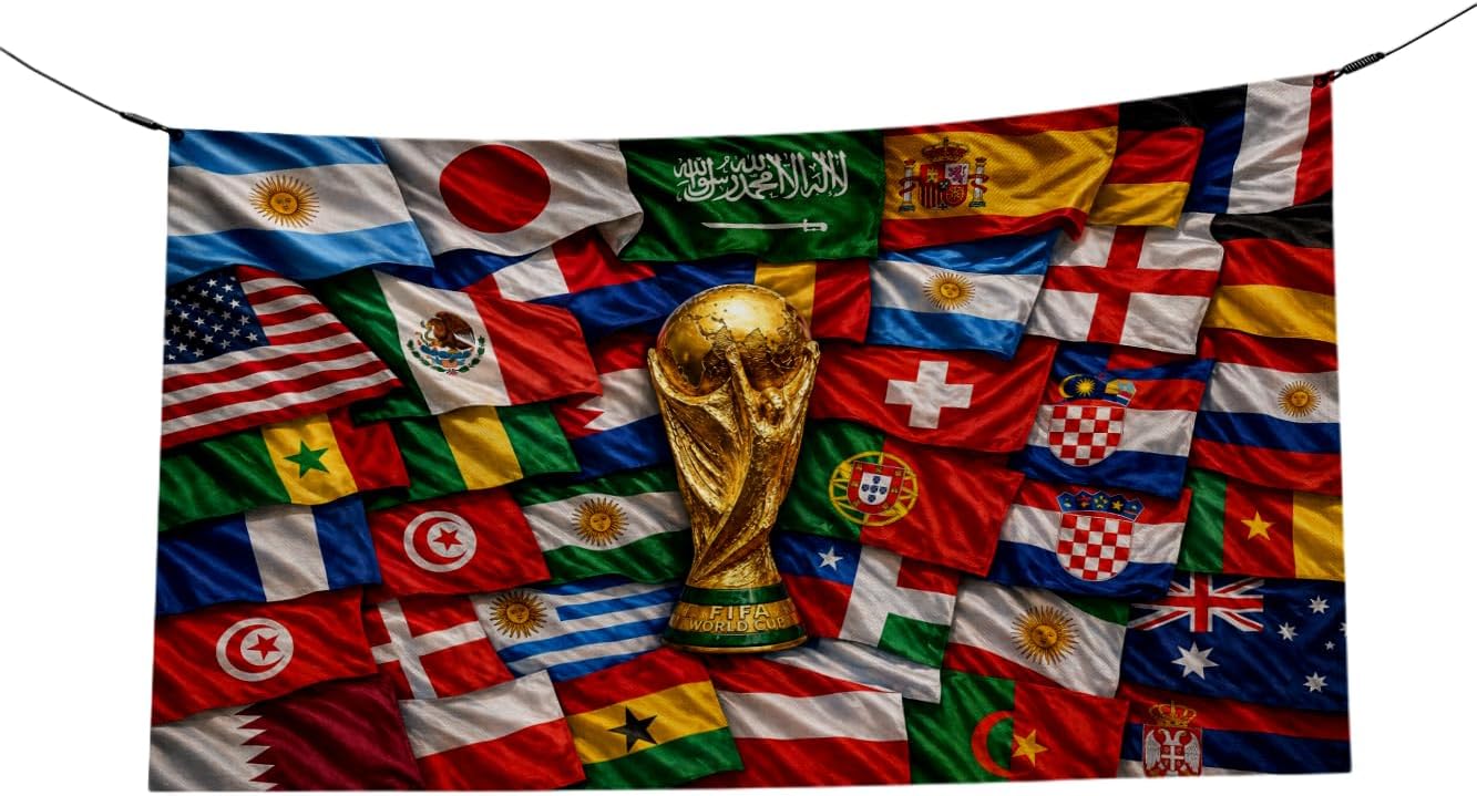 Soccer Feather Flag Banner