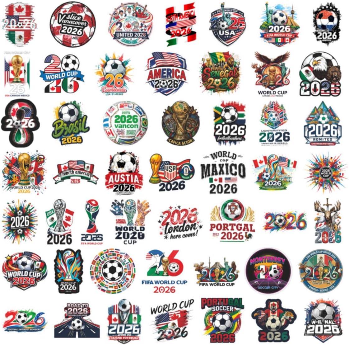 World Cup USA Soccer Party Cut-Outs