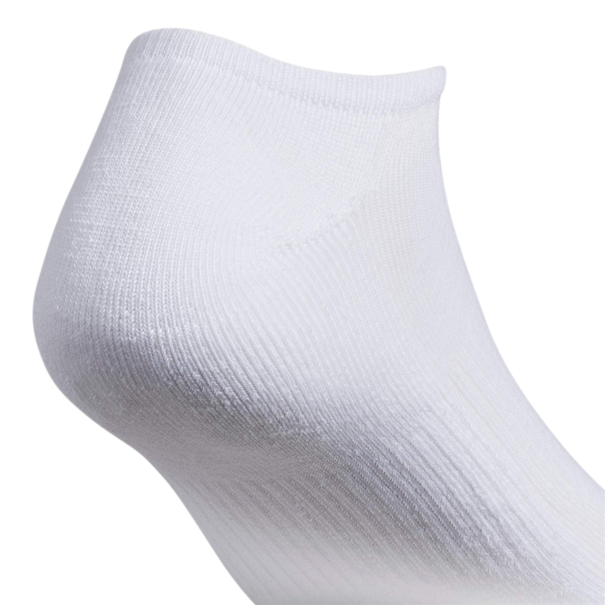 adidas Men's Athletic Cushioned No Show Socks (6 Pairs) Durable & Comfortable