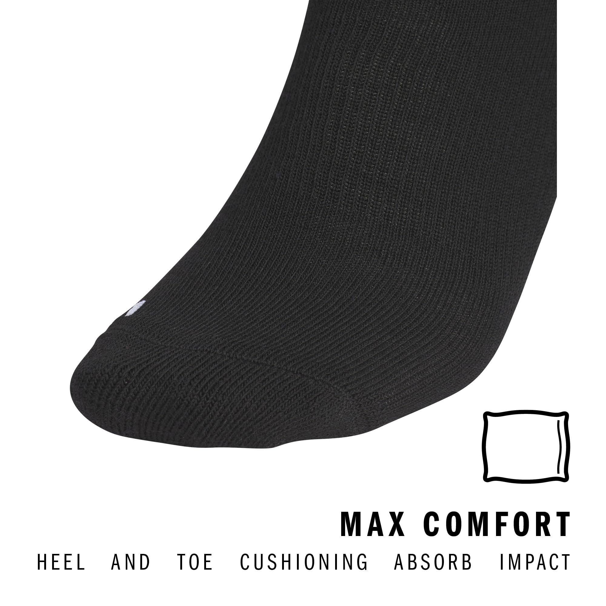 adidas Unisex Rivalry Soccer Socks (2 Pairs) Over-the-Calf