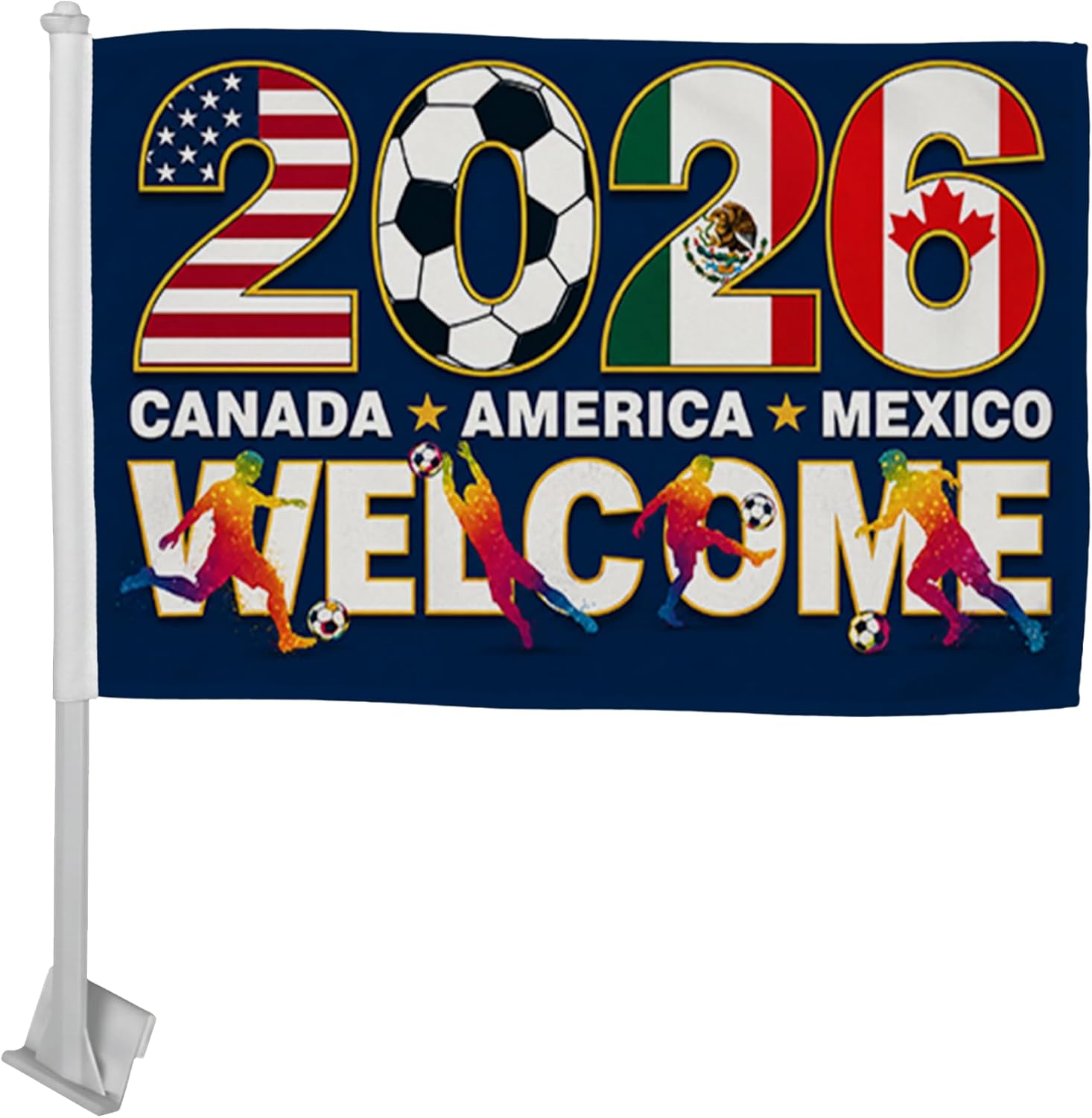 Soccer Feather Flag Banner