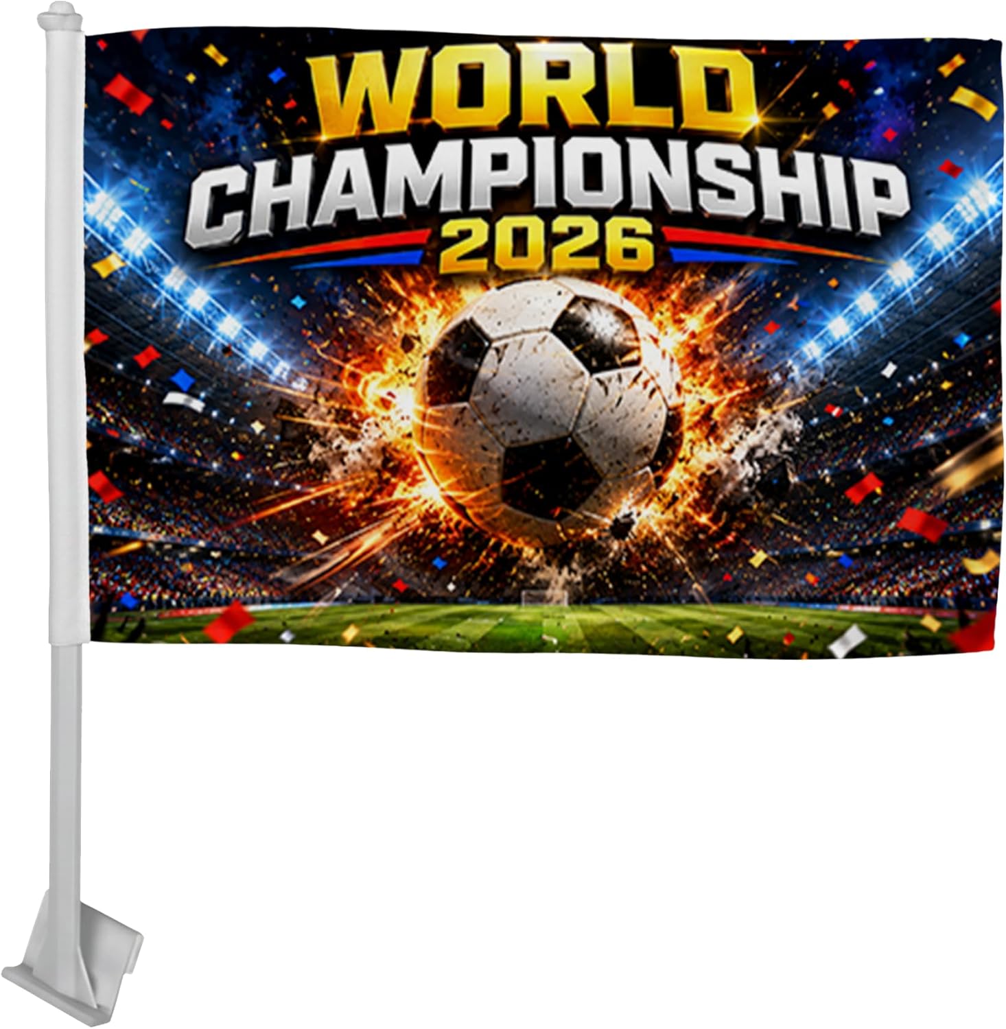 Soccer Feather Flag Banner