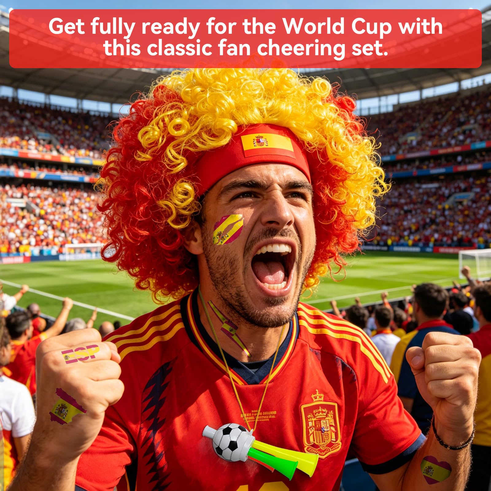 Soccer Fan Gear Set