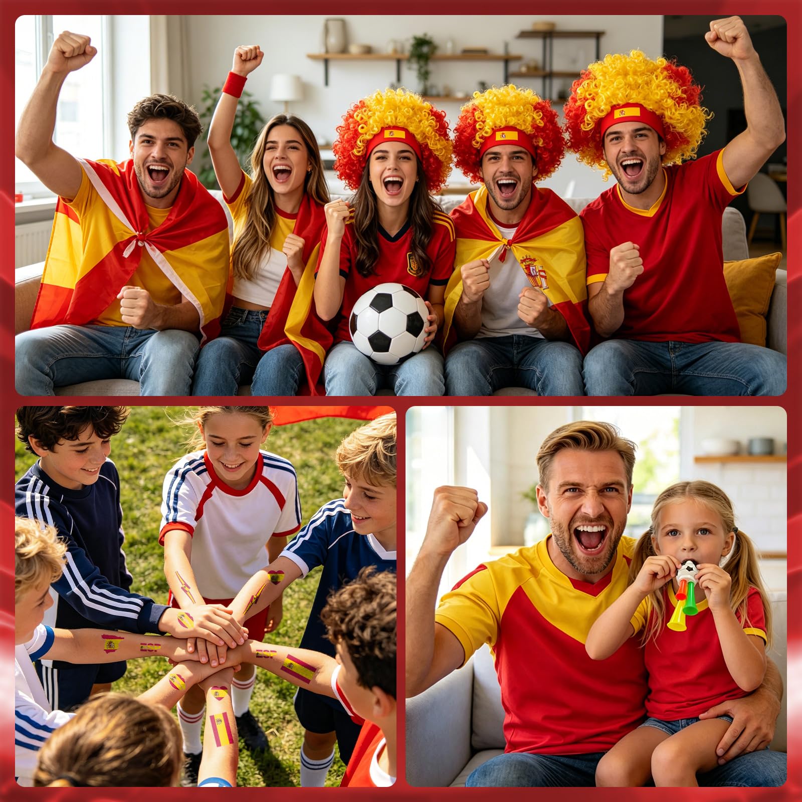 Soccer Fan Gear Set