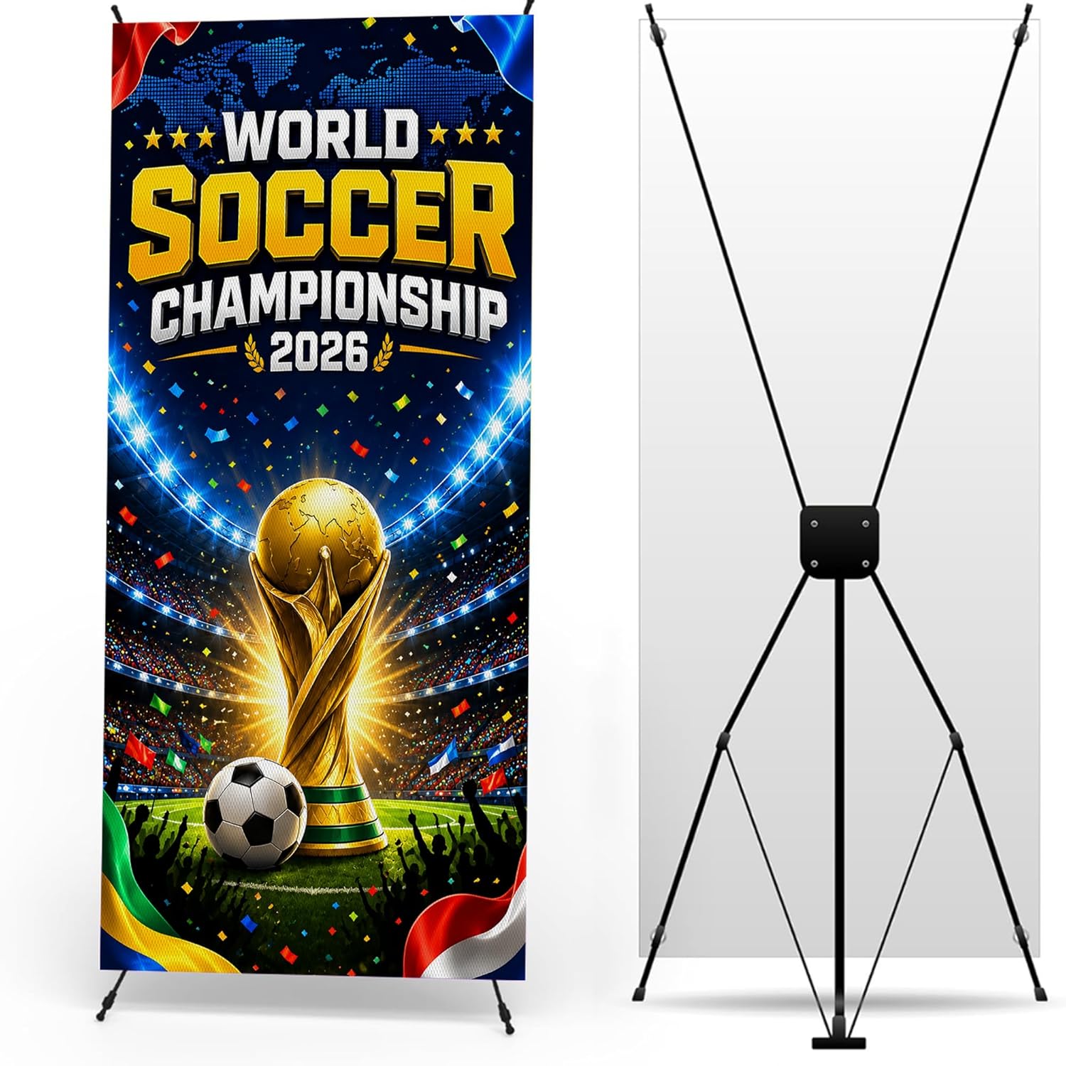 Soccer Feather Flag Banner