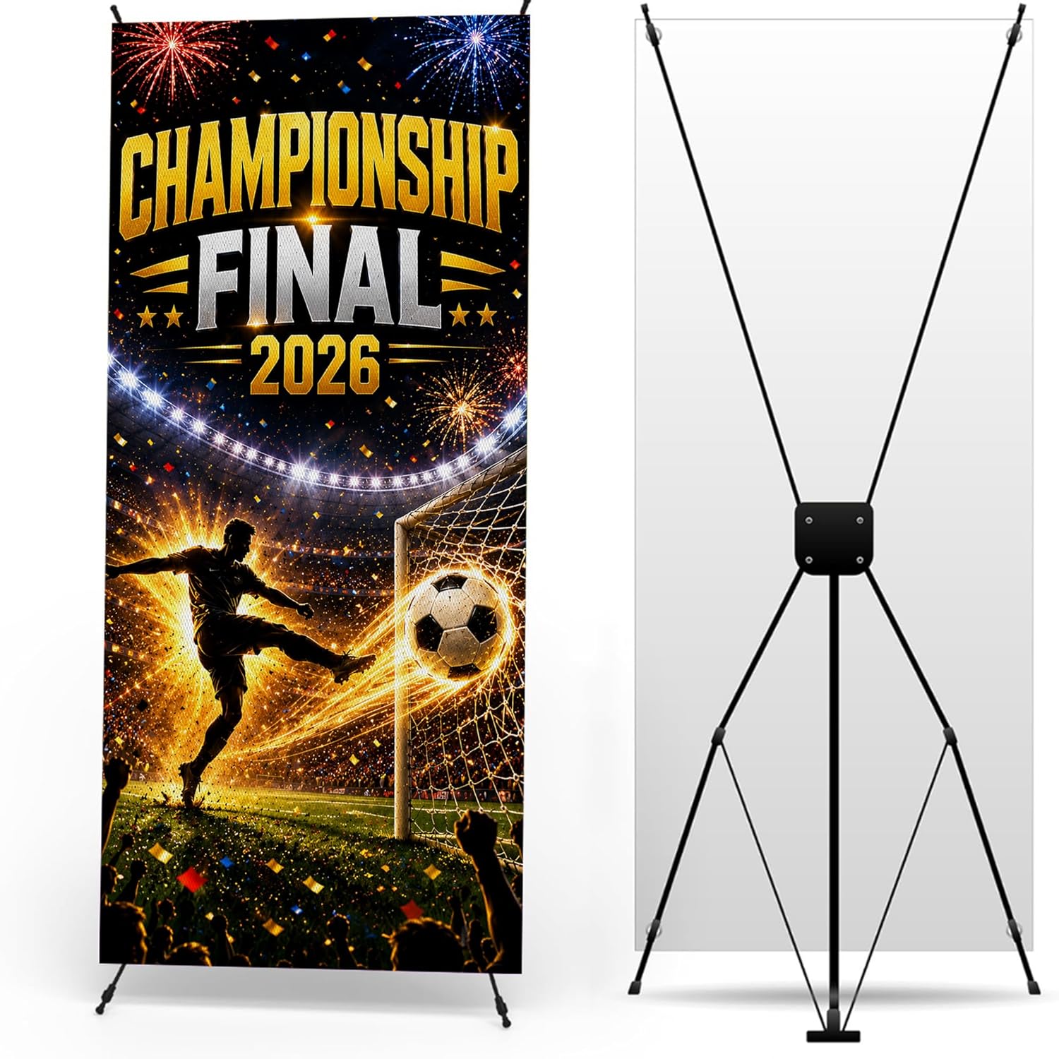Soccer Feather Flag Banner