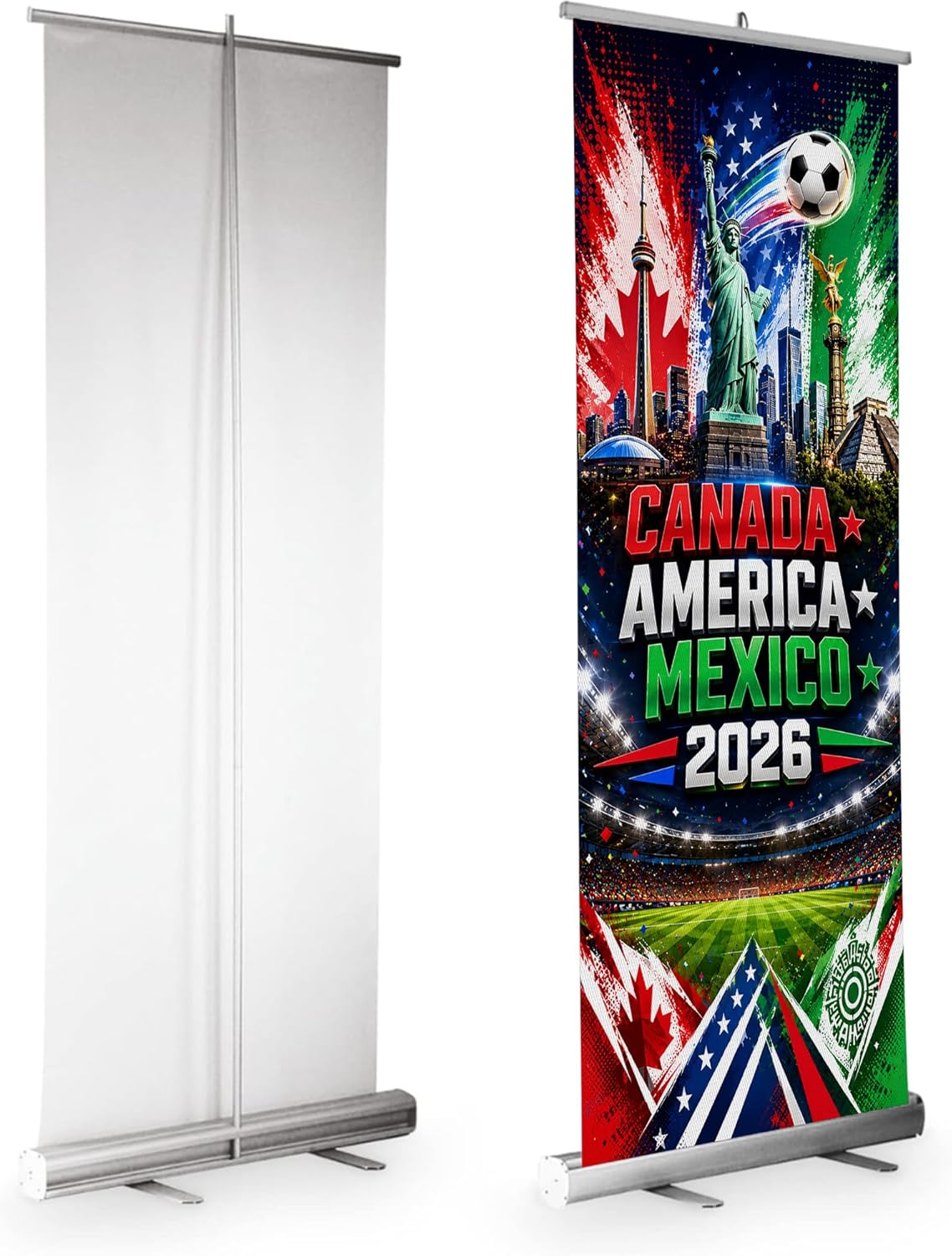 Soccer Feather Flag Banner