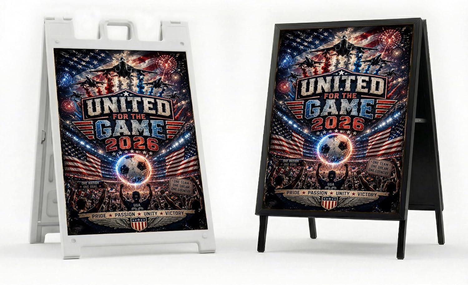 Soccer Feather Flag Banner