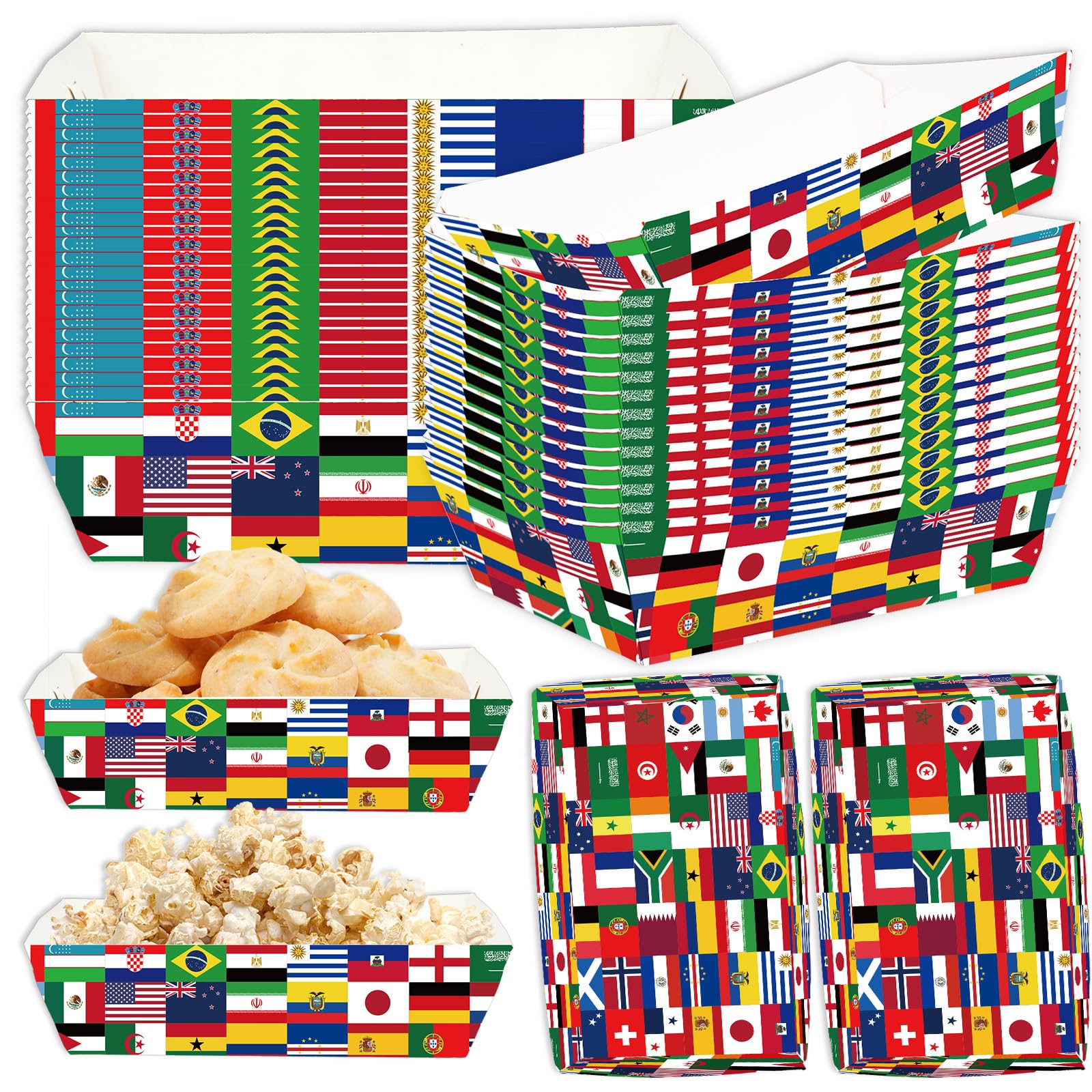 World Cup Soccer Party Food Trays