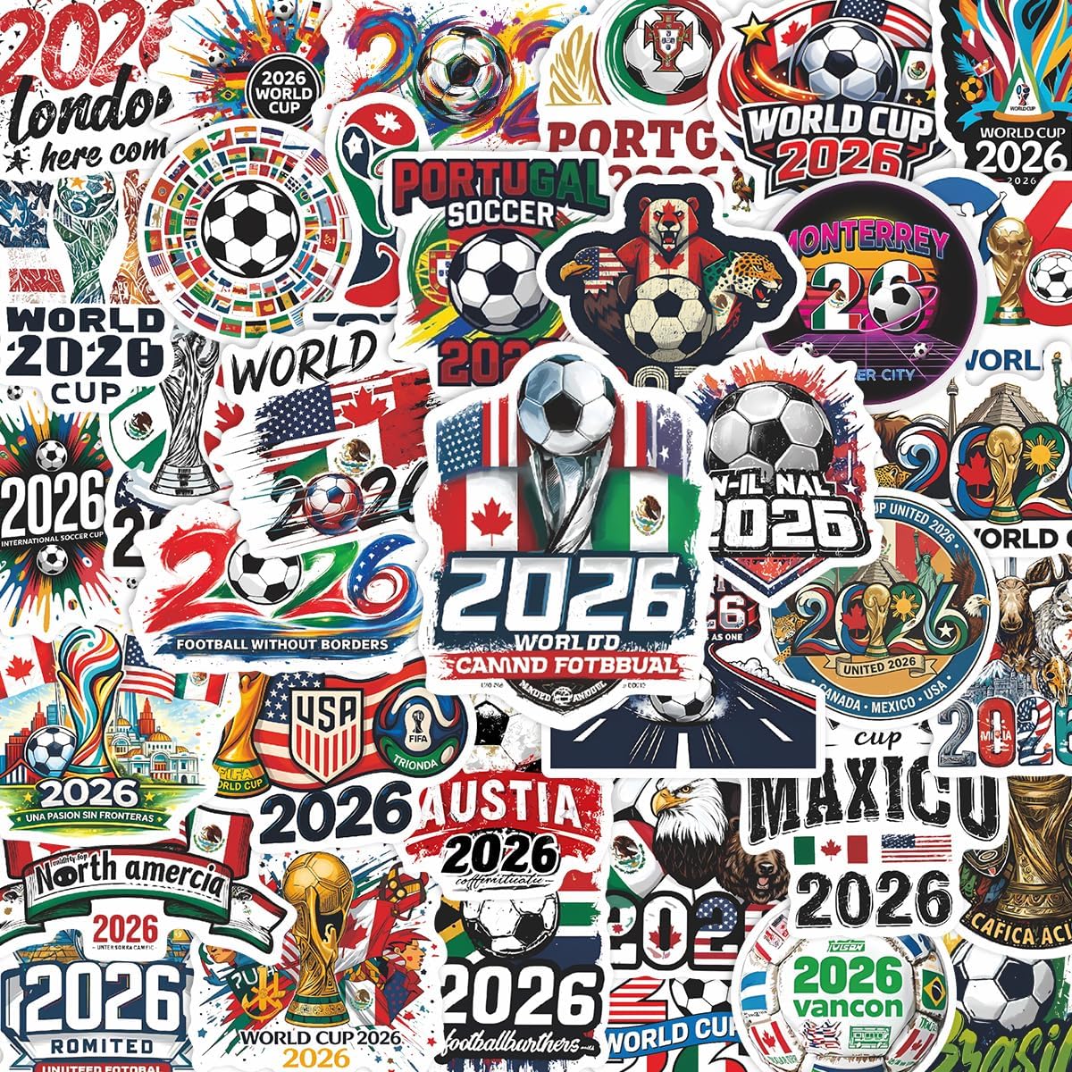 World Cup USA Soccer Party Cut-Outs