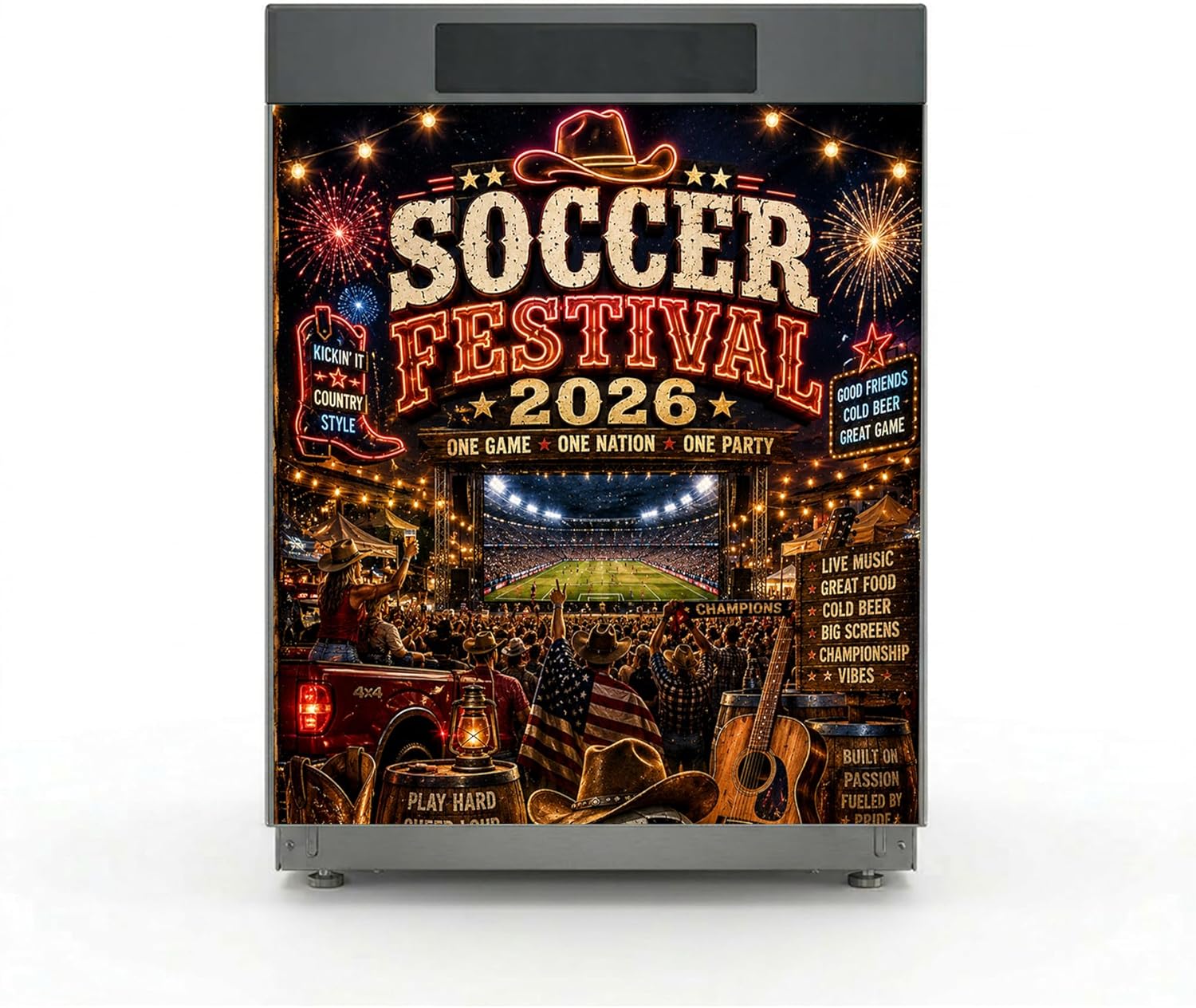 Soccer Feather Flag Banner