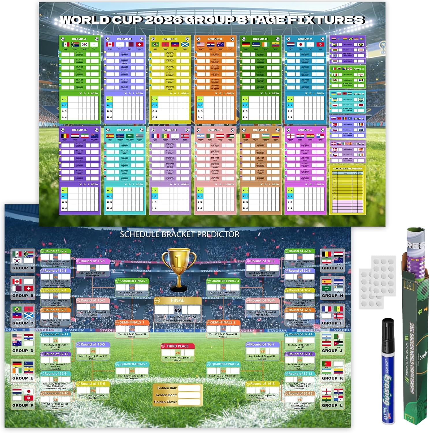Team USA World Cup Maxi Poster