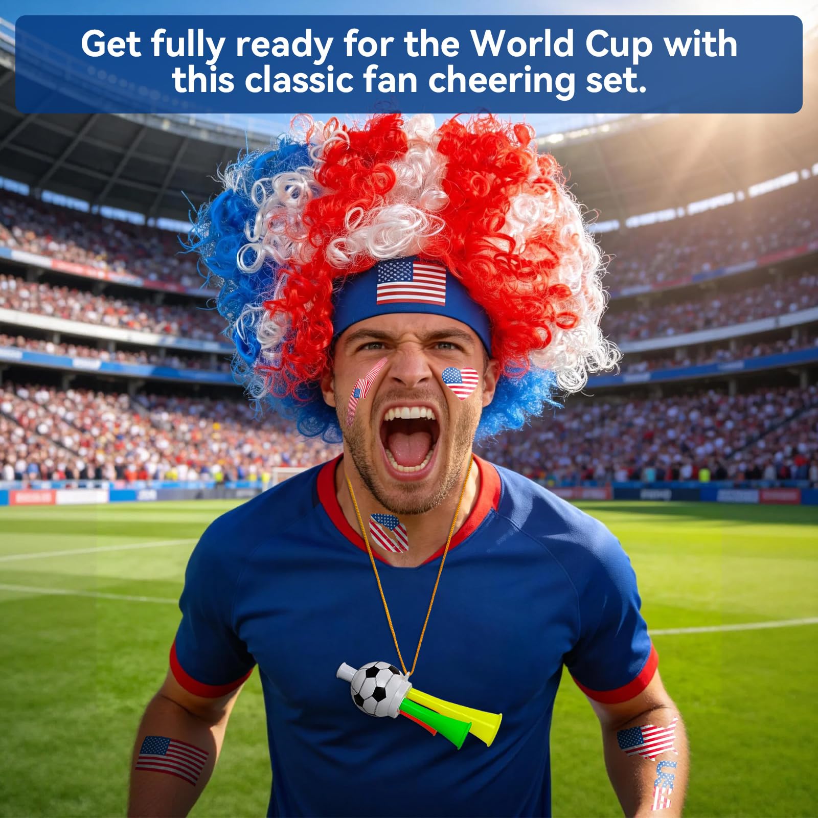 Soccer Fan Gear Set