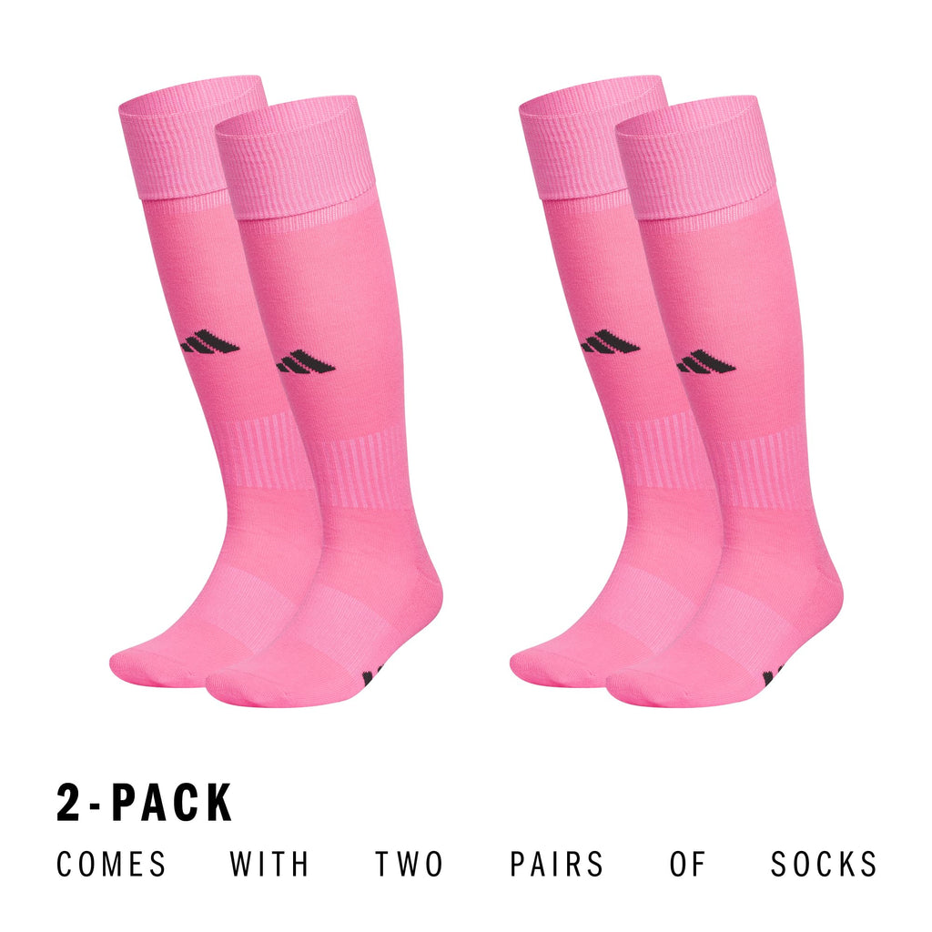 adidas Unisex Rivalry Soccer Socks (2 Pairs) Over-the-Calf