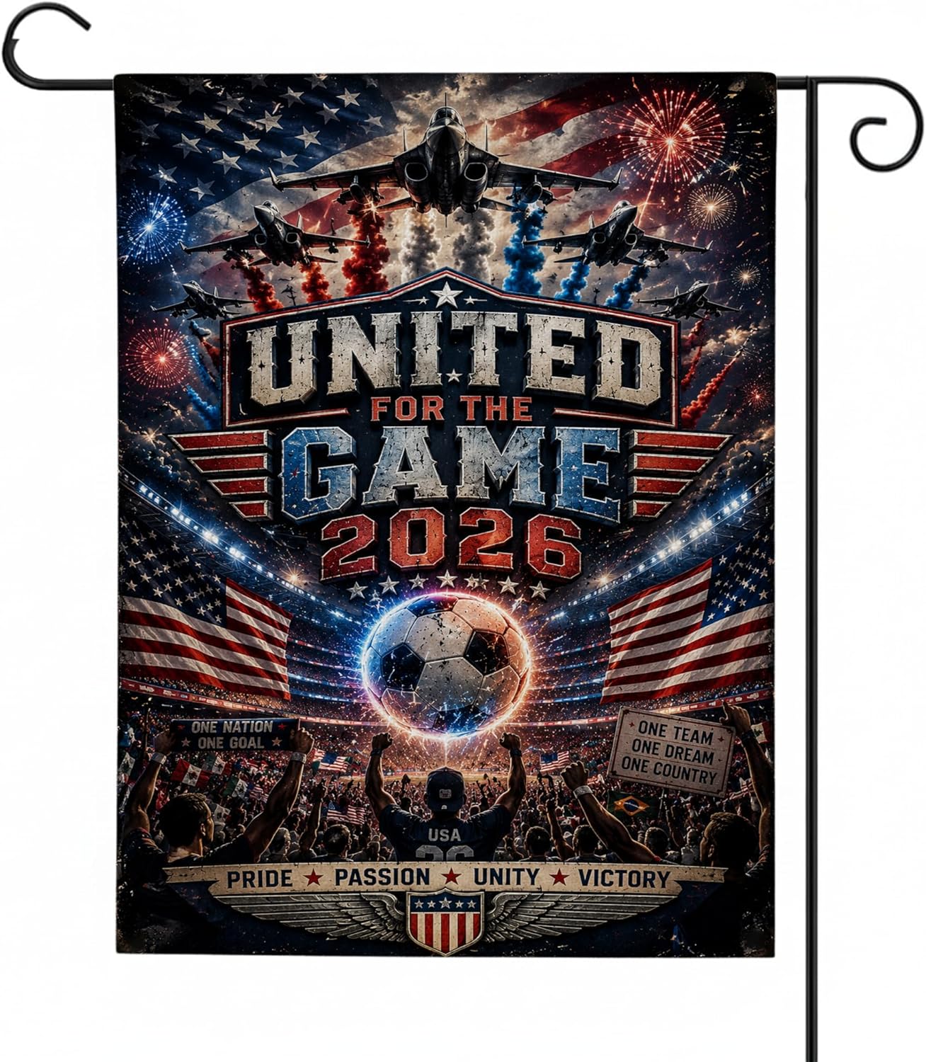Soccer Feather Flag Banner