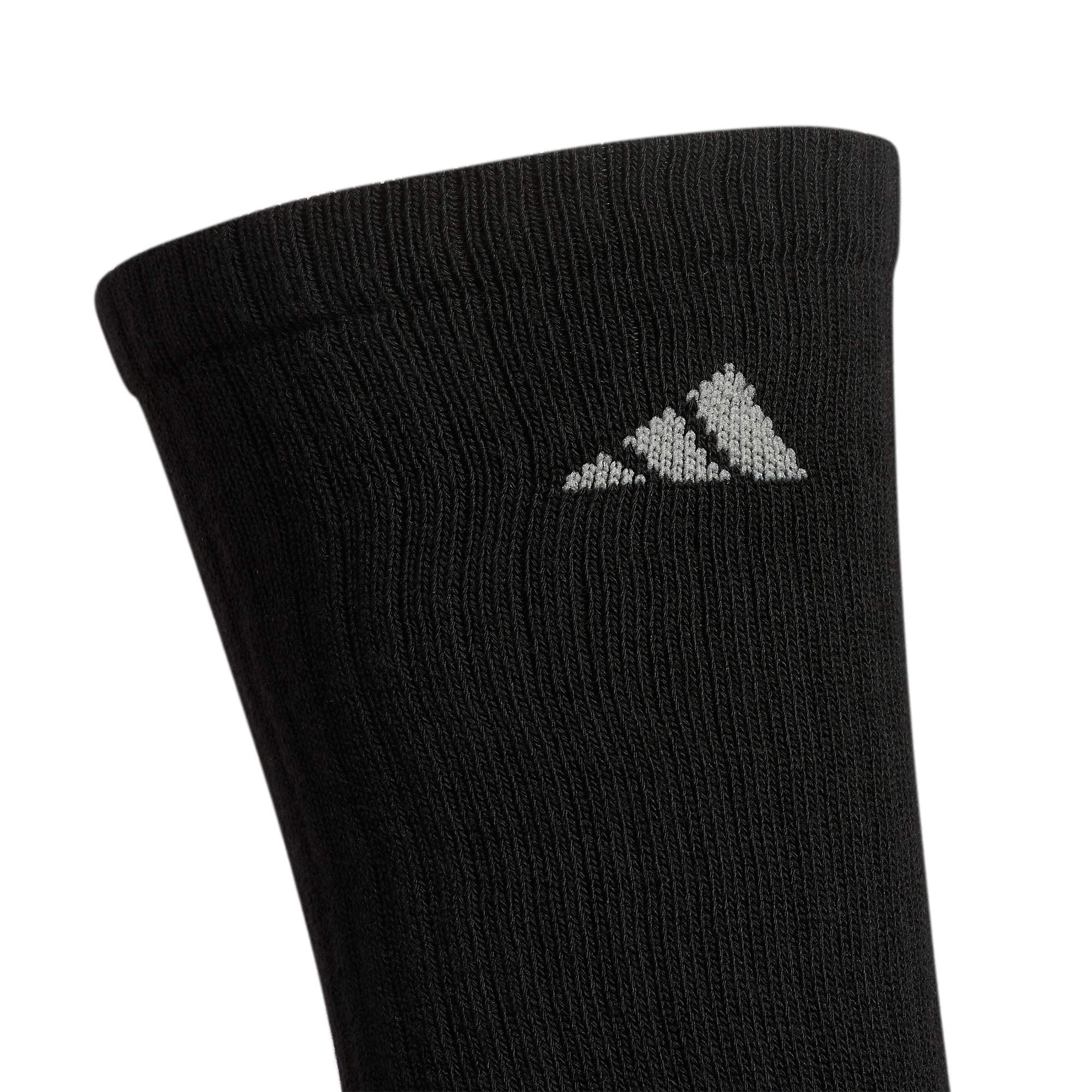 adidas Men's Athletic Cushioned Crew Socks (6 Pairs) Durable & Comfortable